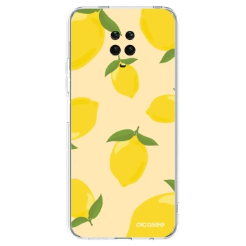 Picasee husă transparentă din silicon pentru Xiaomi Redmi Note 9S - Limoncella