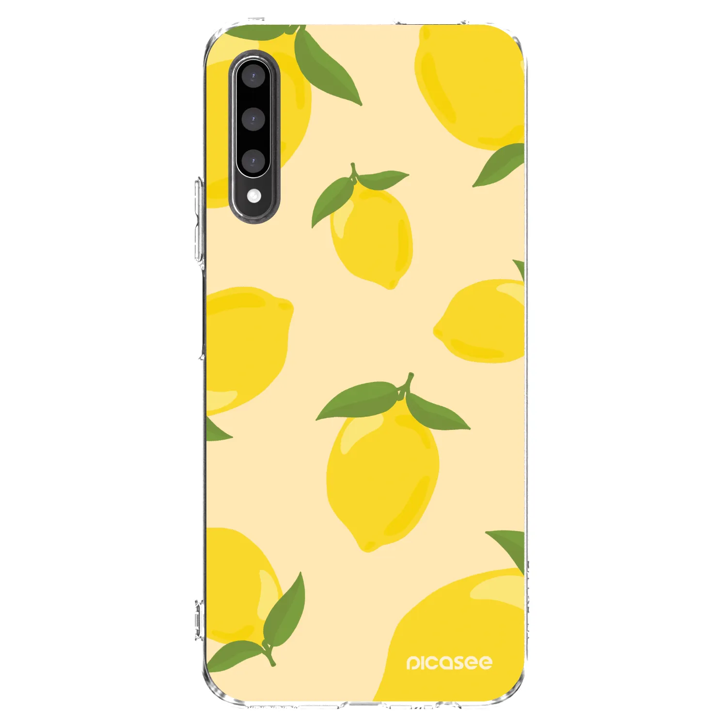 Picasee husă transparentă din silicon pentru Honor 9X Pro - Limoncella