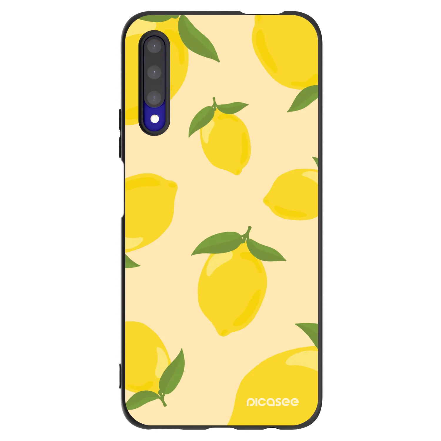 Picasee husă neagră din silicon pentru Honor 9X Pro - Limoncella