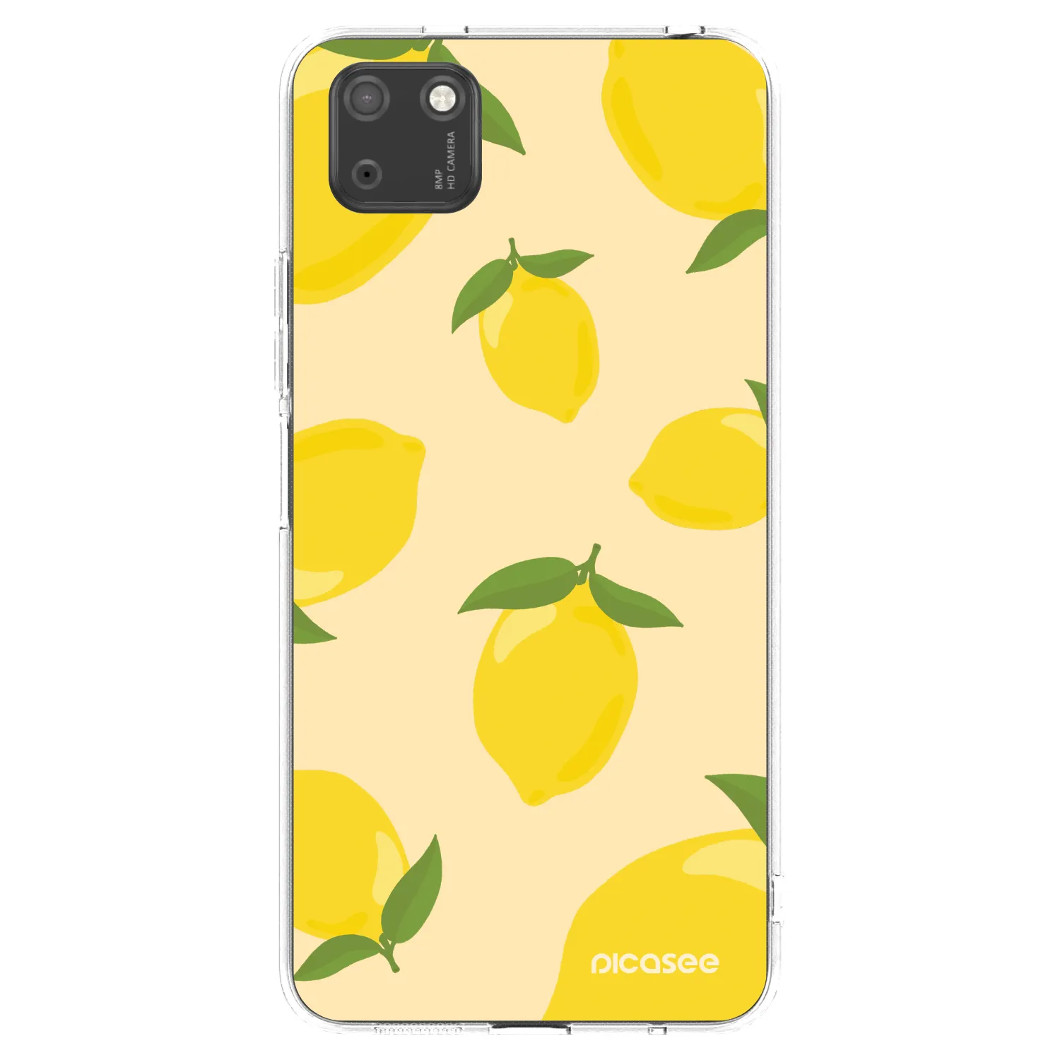 Picasee husă transparentă din silicon pentru Huawei Y5P - Limoncella