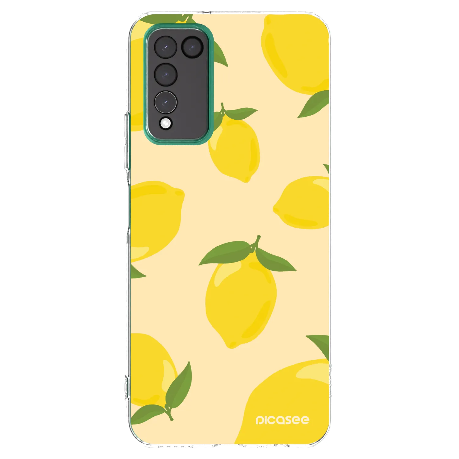 Picasee husă transparentă din silicon pentru Honor 10X Lite - Limoncella