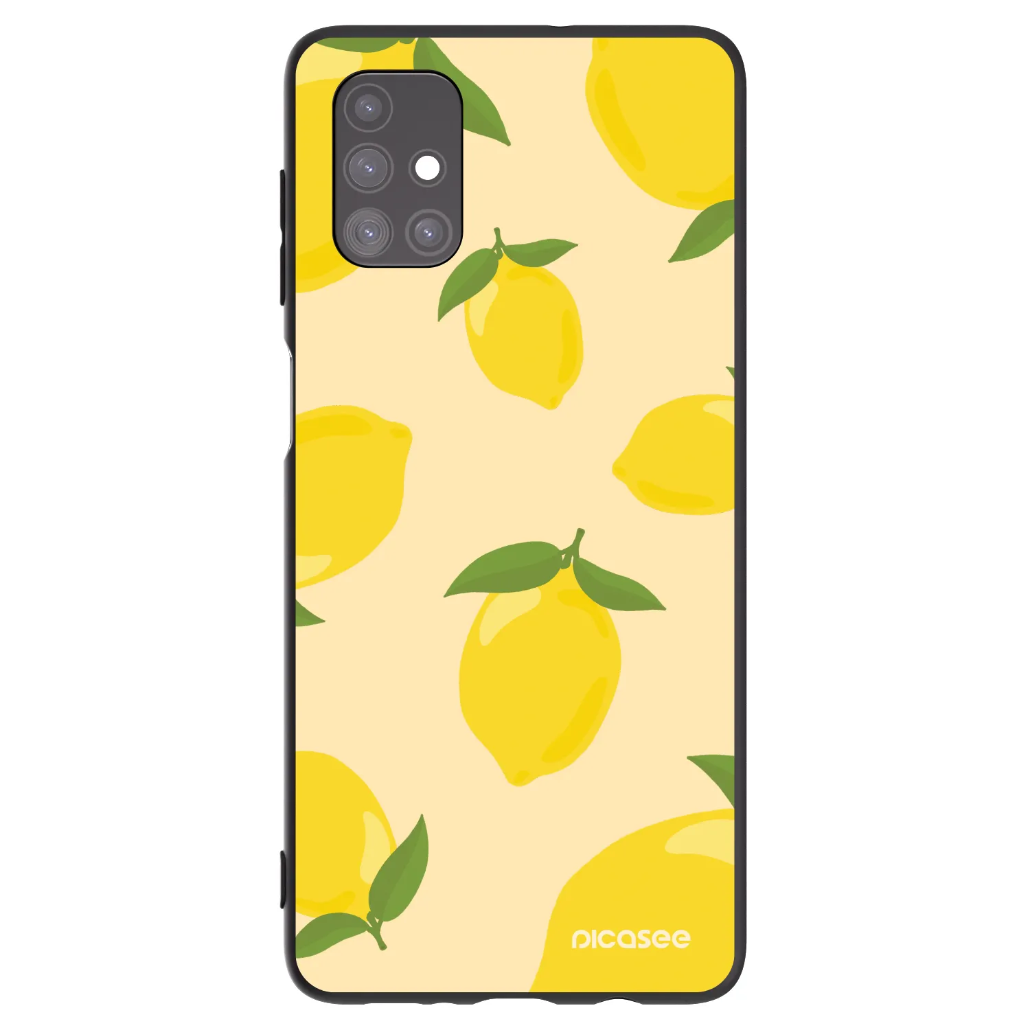Picasee husă neagră din silicon pentru Samsung Galaxy M51 M515F - Limoncella