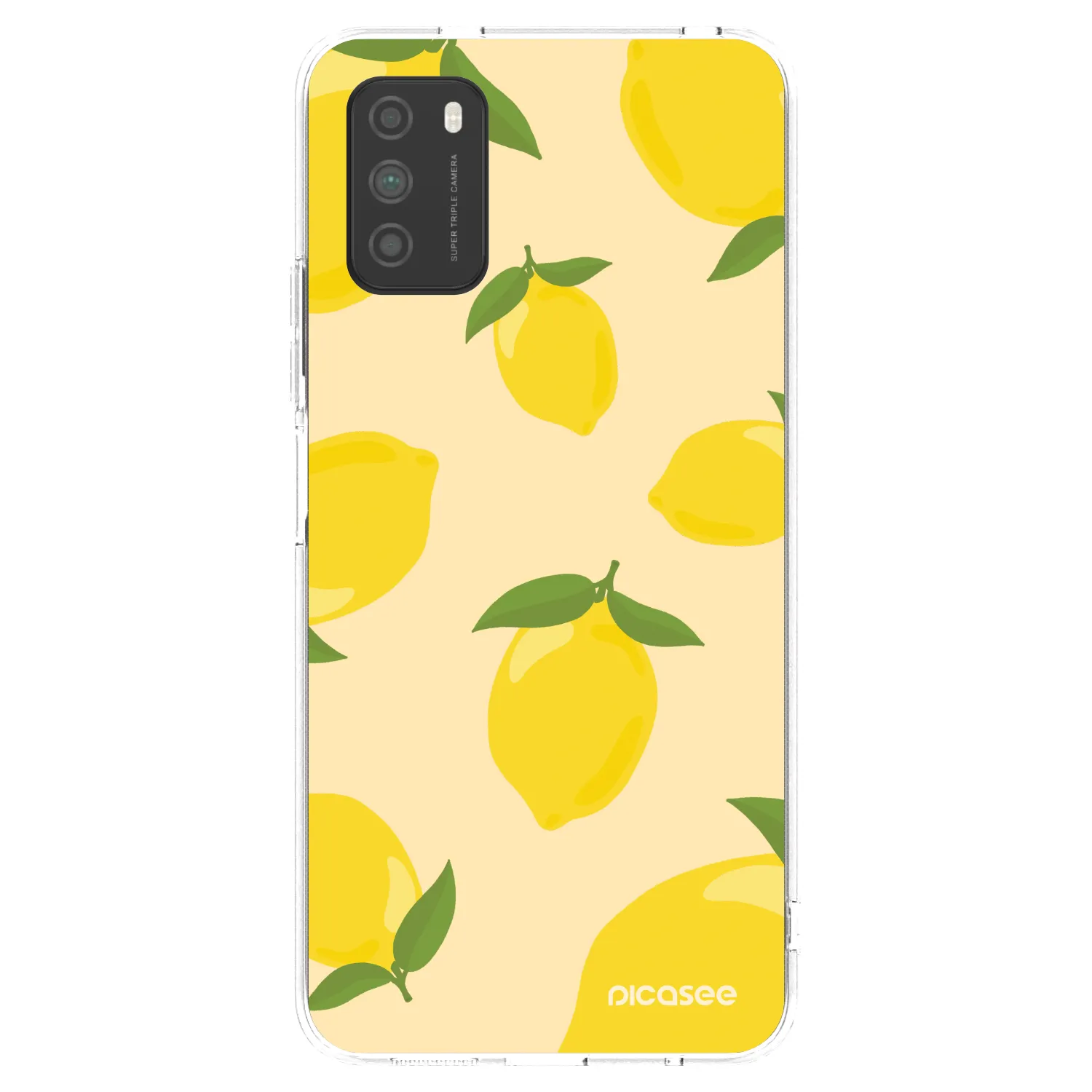 Picasee husă transparentă din silicon pentru Xiaomi Poco M3 - Limoncella