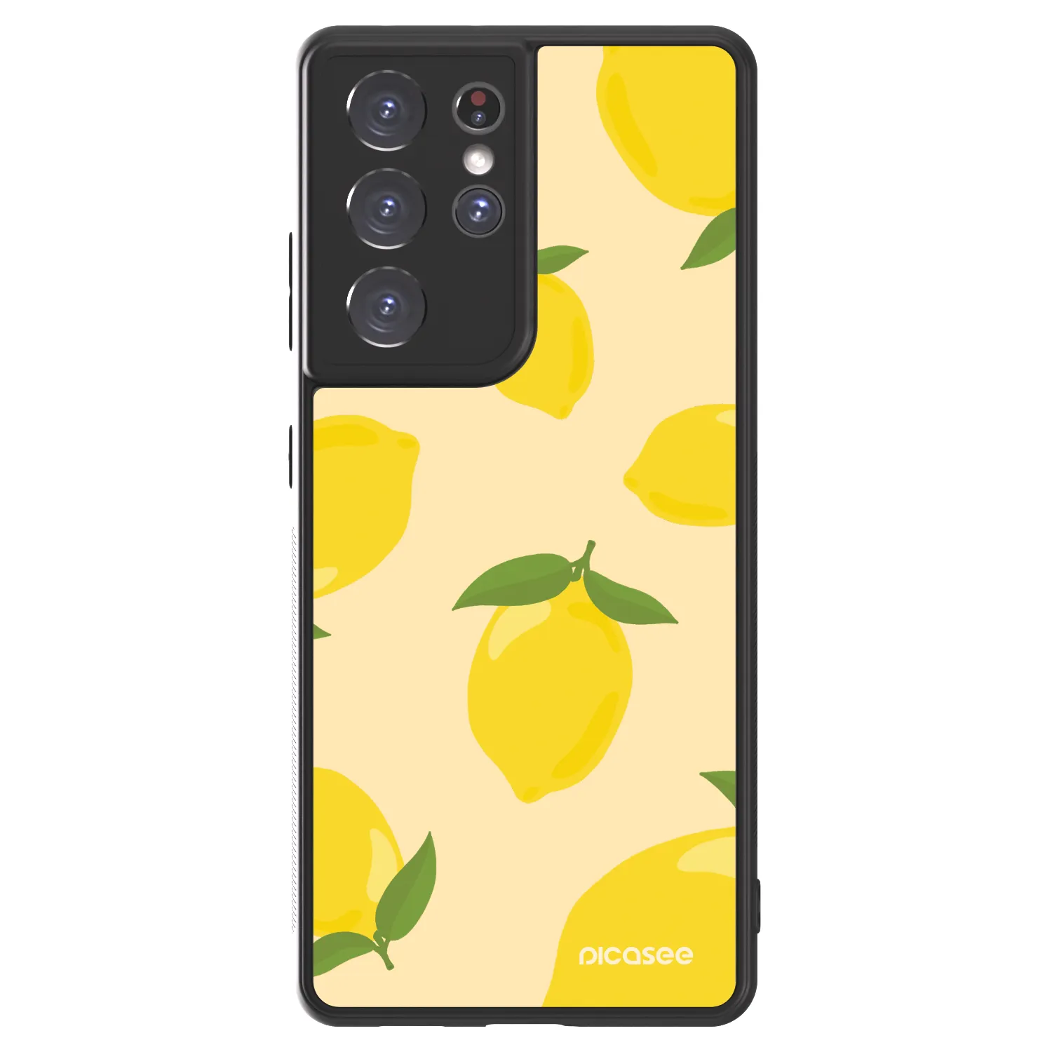Picasee ULTIMATE CASE pentru Samsung Galaxy S21 Ultra 5G G998B - Limoncella