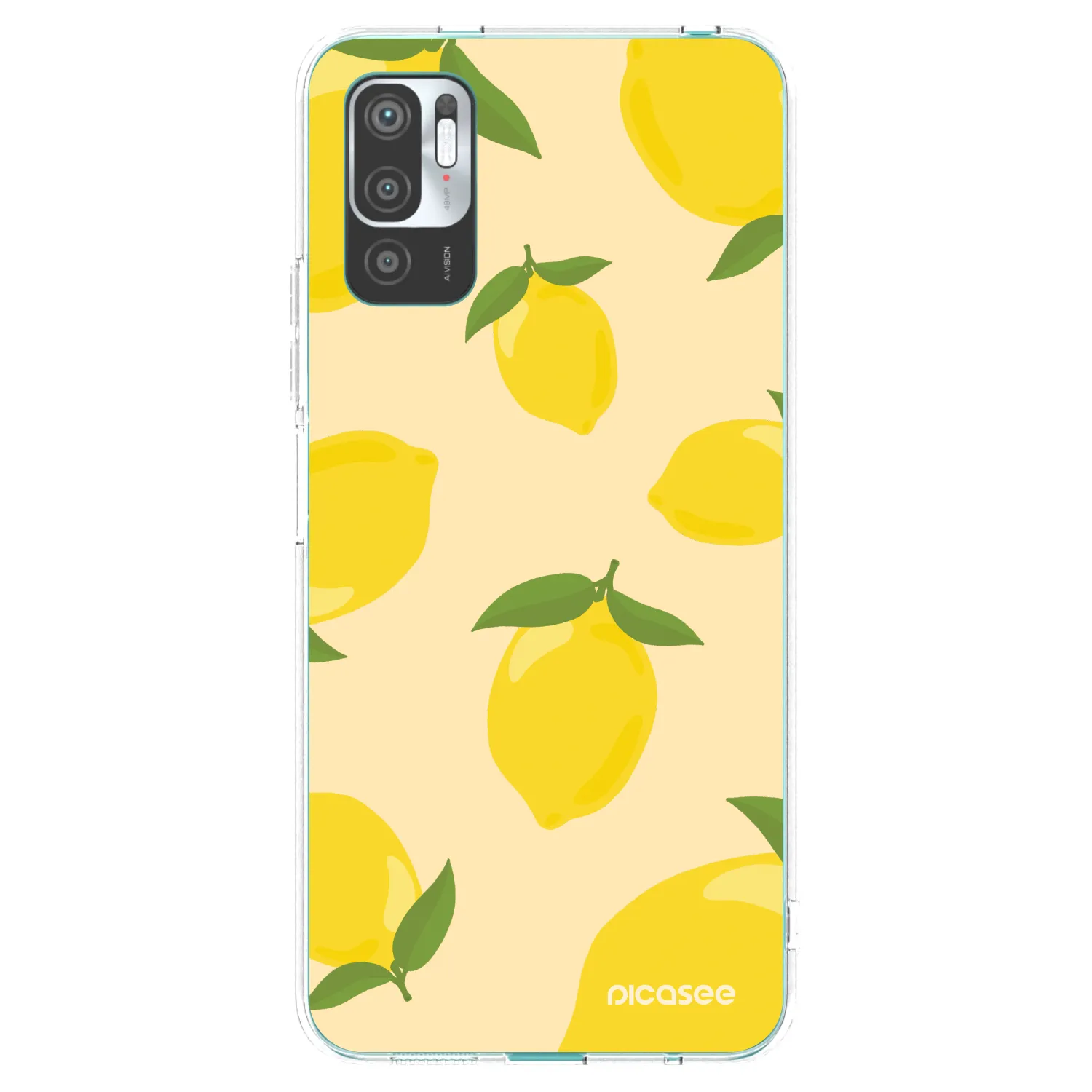 Picasee husă transparentă din silicon pentru Xiaomi Redmi Note 10 5G - Limoncella