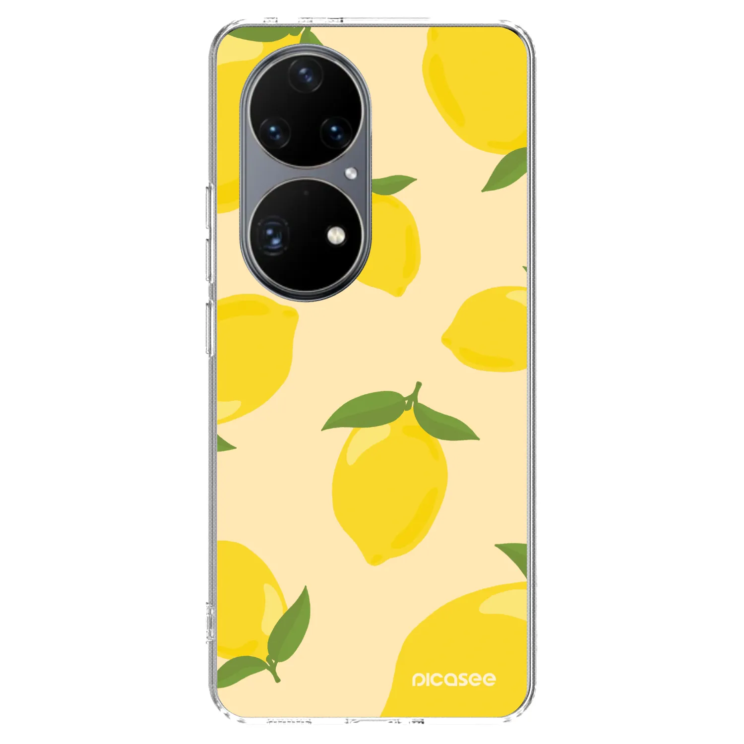 Picasee husă transparentă din silicon pentru Huawei P50 - Limoncella