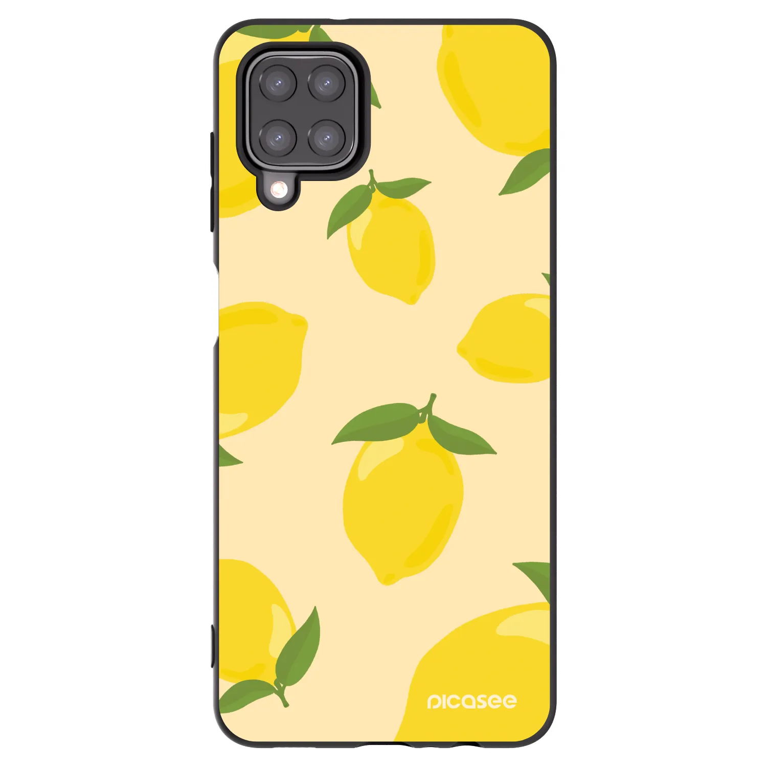 Picasee husă neagră din silicon pentru Samsung Galaxy M12 M127F - Limoncella