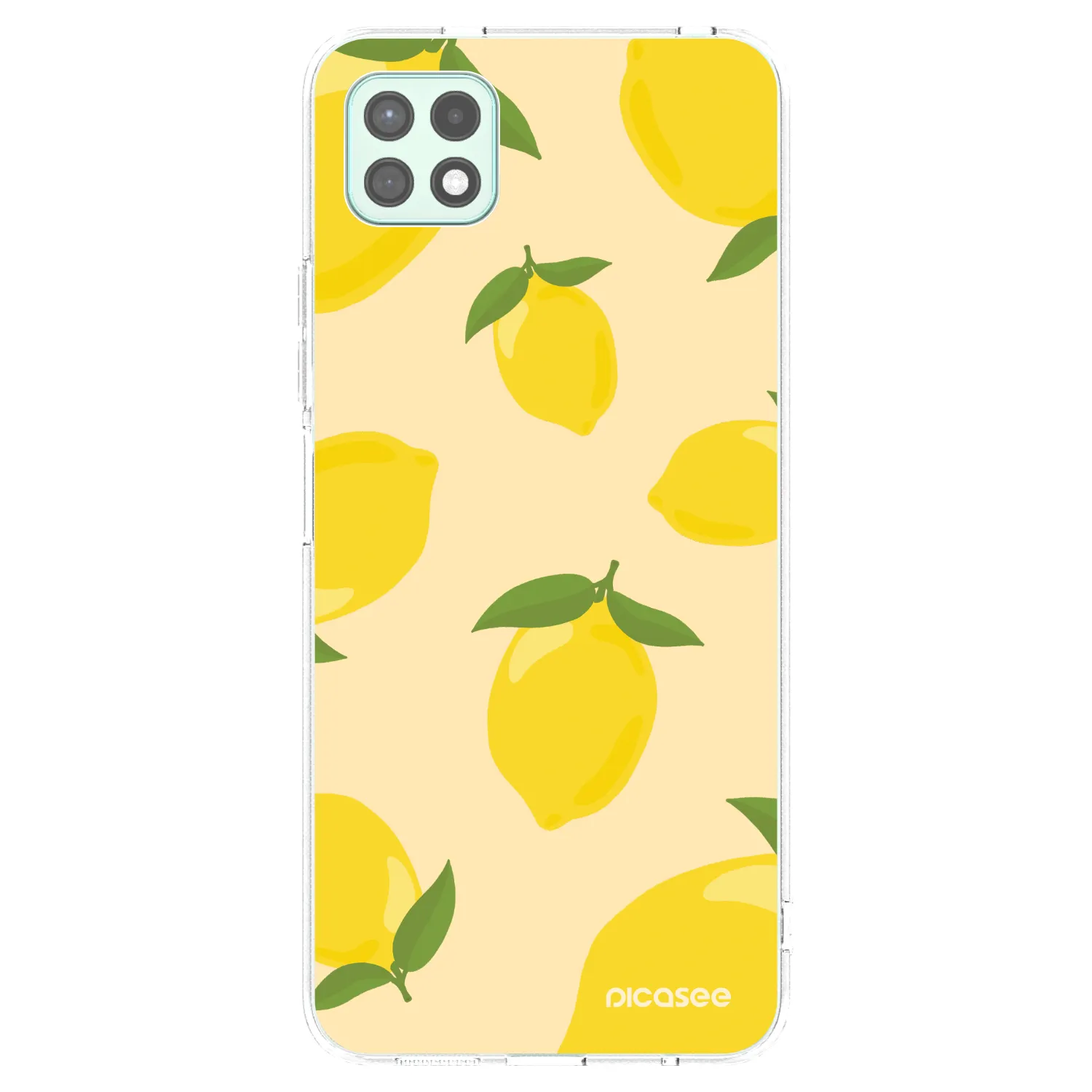 Picasee husă transparentă din silicon pentru Samsung Galaxy A22 A226B 5G - Limoncella