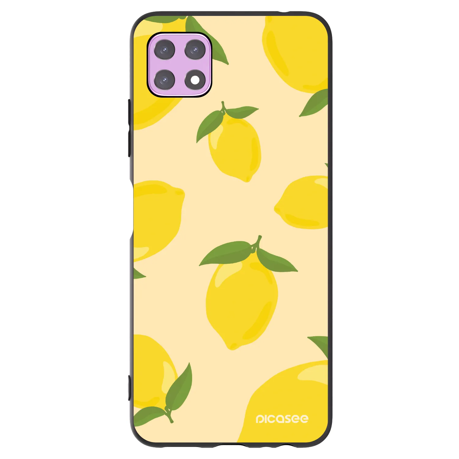 Picasee husă neagră din silicon pentru Samsung Galaxy A22 A226B 5G - Limoncella