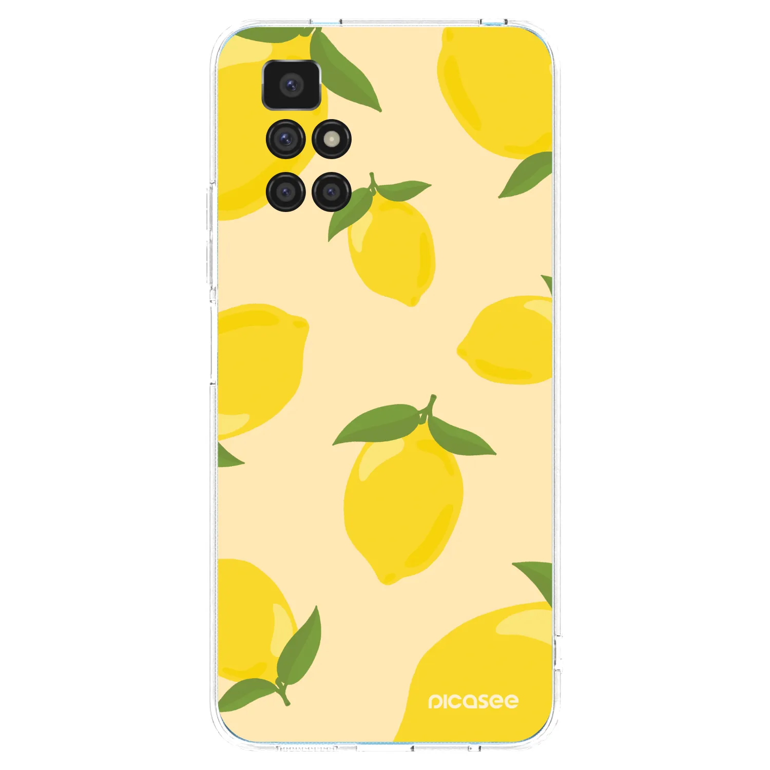 Picasee husă transparentă din silicon pentru Xiaomi Redmi 10 - Limoncella