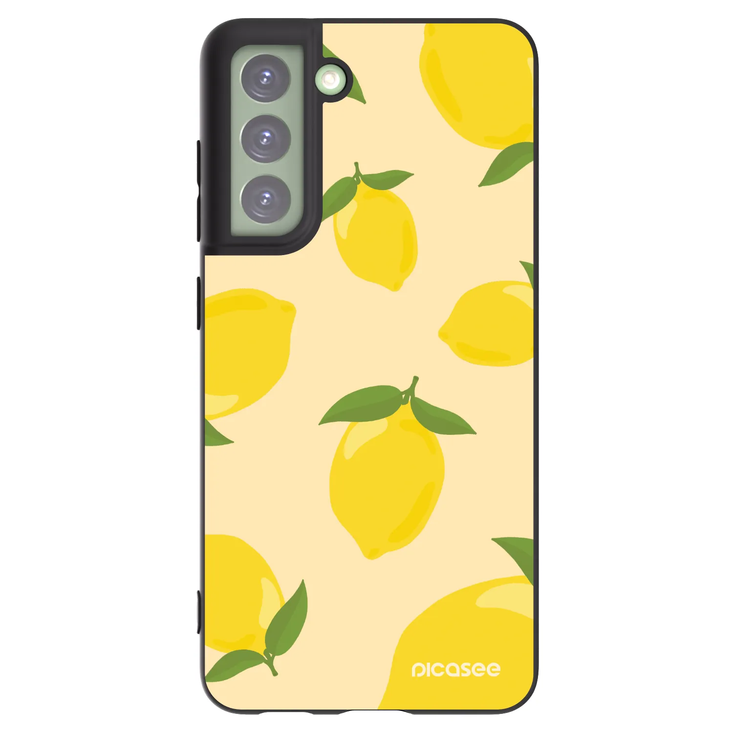 Picasee husă neagră din silicon pentru Samsung Galaxy S21 FE 5G - Limoncella