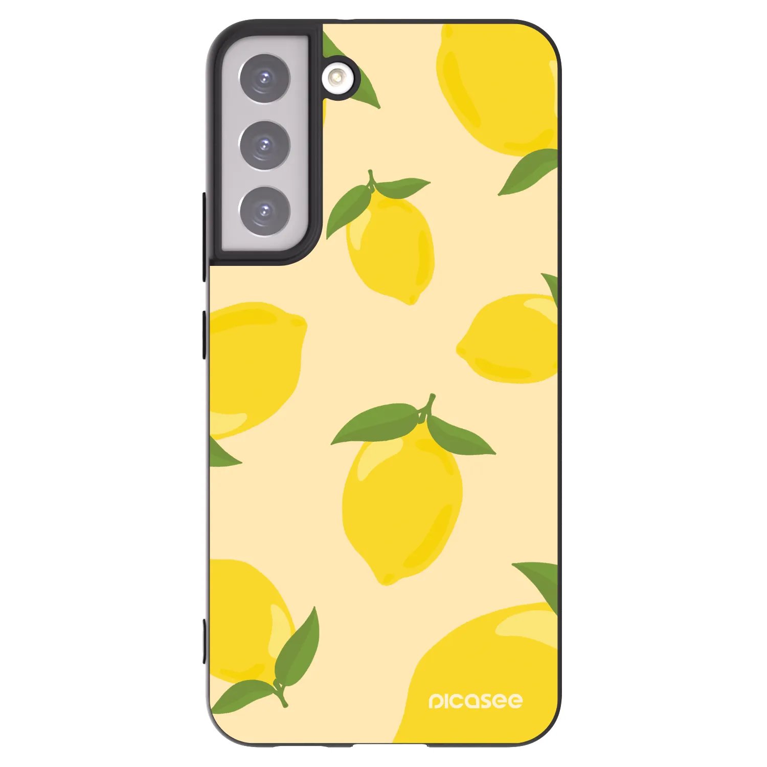 Picasee husă neagră din silicon pentru Samsung Galaxy S22+ 5G - Limoncella