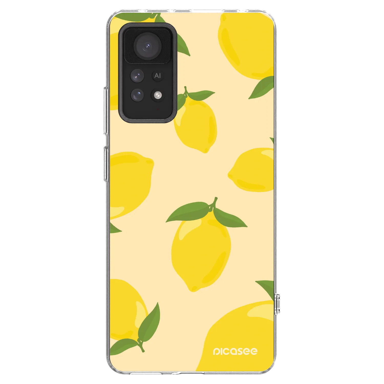 Picasee husă transparentă din silicon pentru Xiaomi Redmi Note 11 Pro - Limoncella