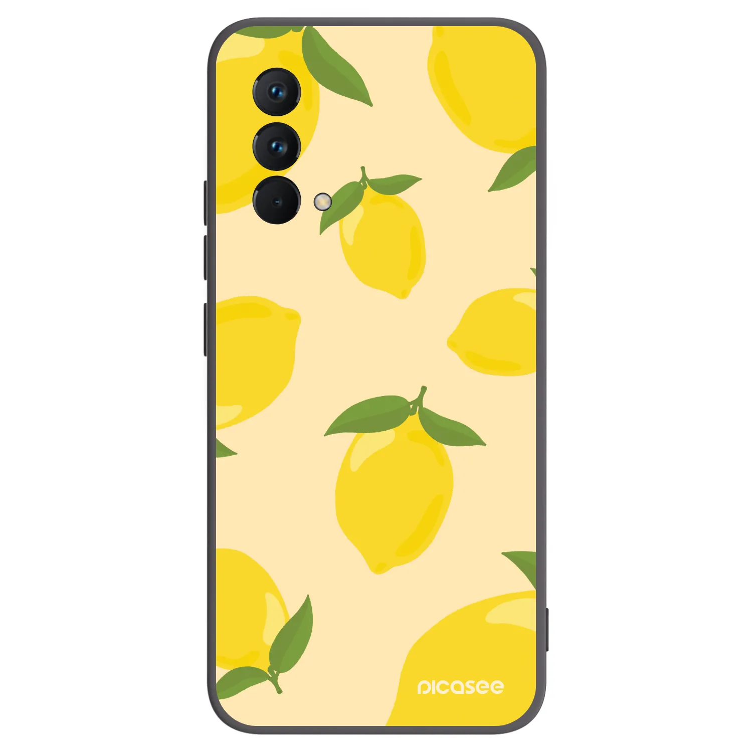Picasee husă neagră din silicon pentru Realme GT Master Edition 5G - Limoncella