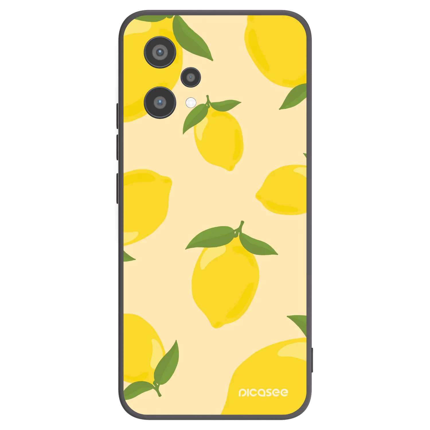 Picasee husă neagră din silicon pentru Realme 9 Pro 5G - Limoncella