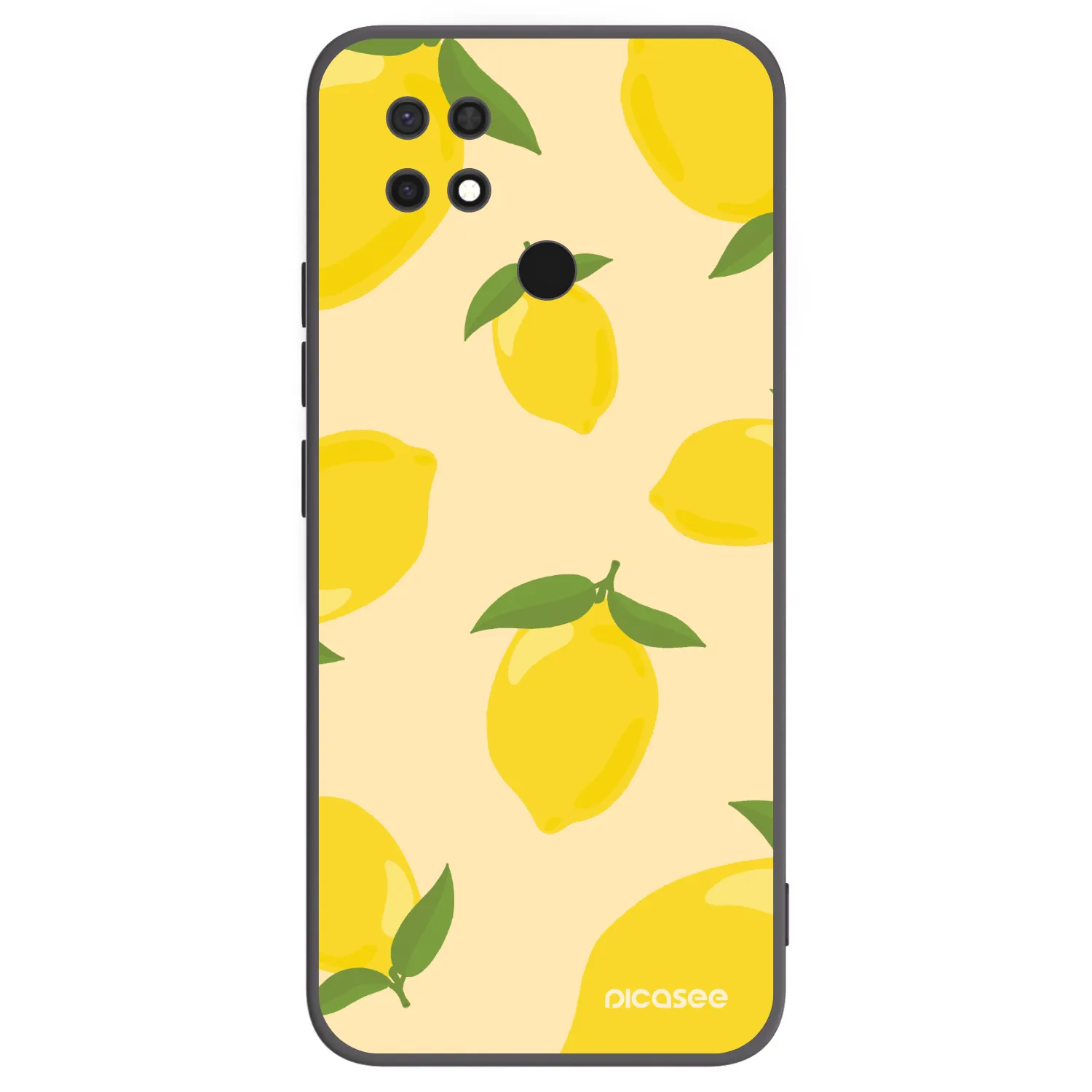 Picasee husă neagră din silicon pentru Xiaomi Redmi 10C - Limoncella
