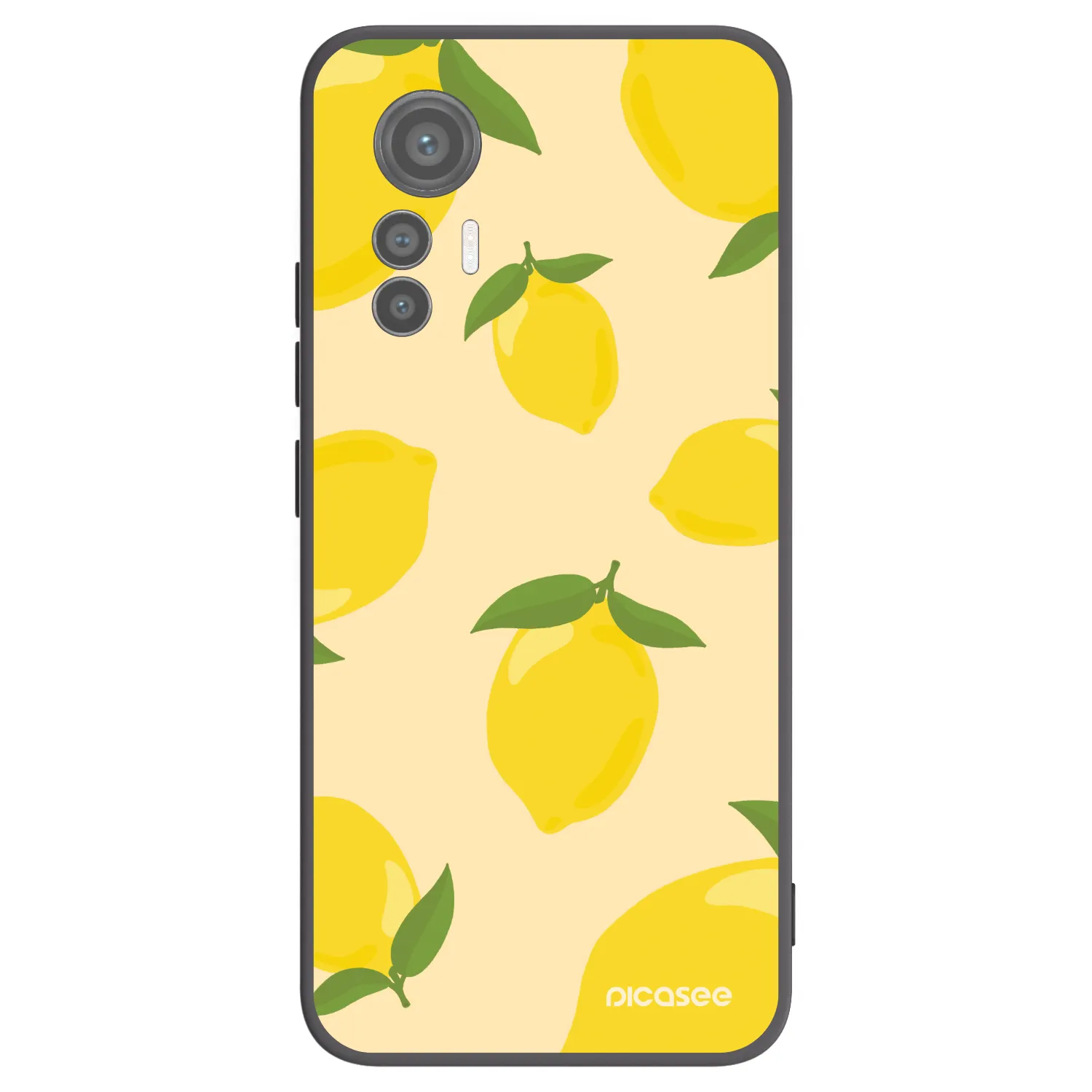 Picasee husă neagră din silicon pentru Xiaomi 12 Lite - Limoncella