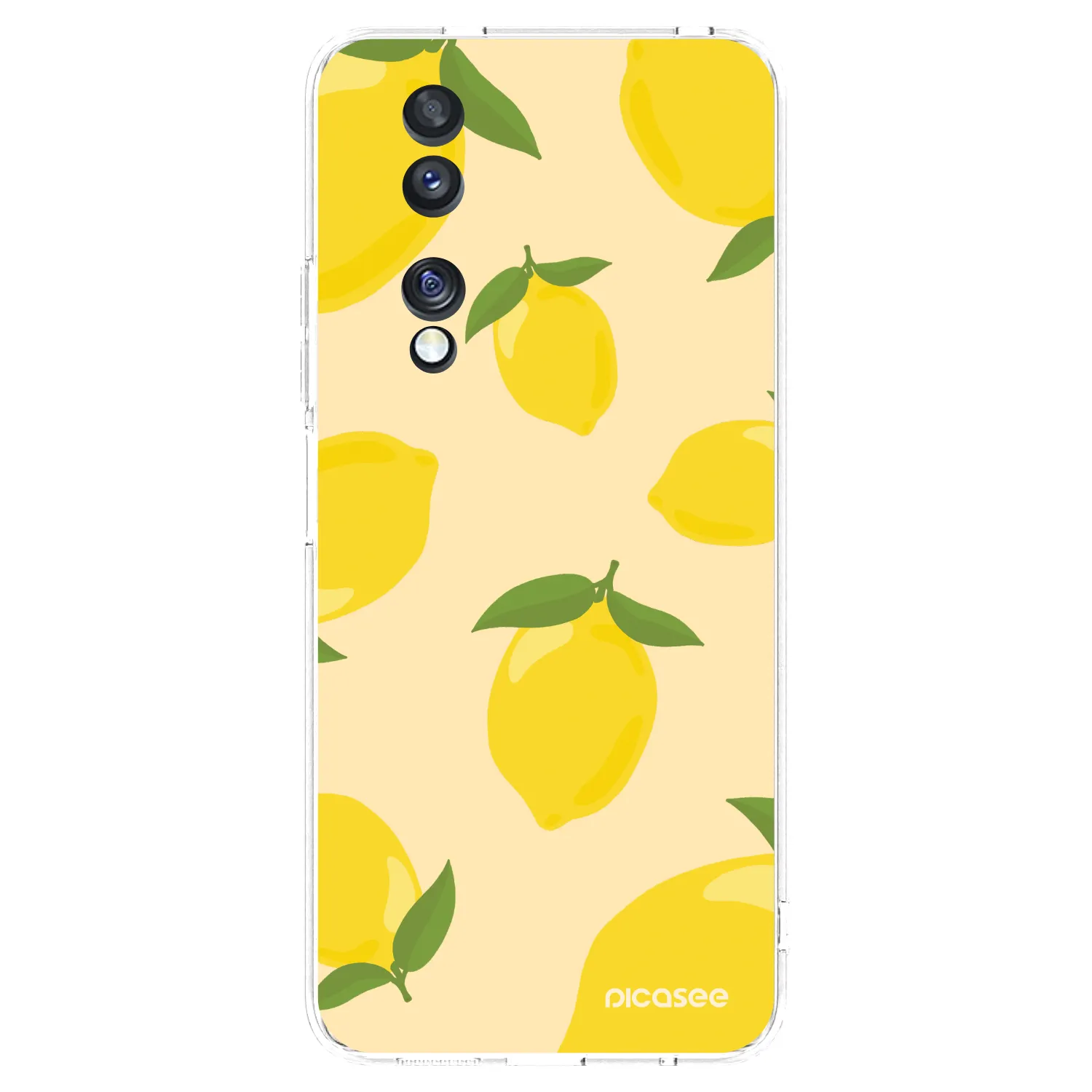 Picasee husă transparentă din silicon pentru Honor 70 - Limoncella