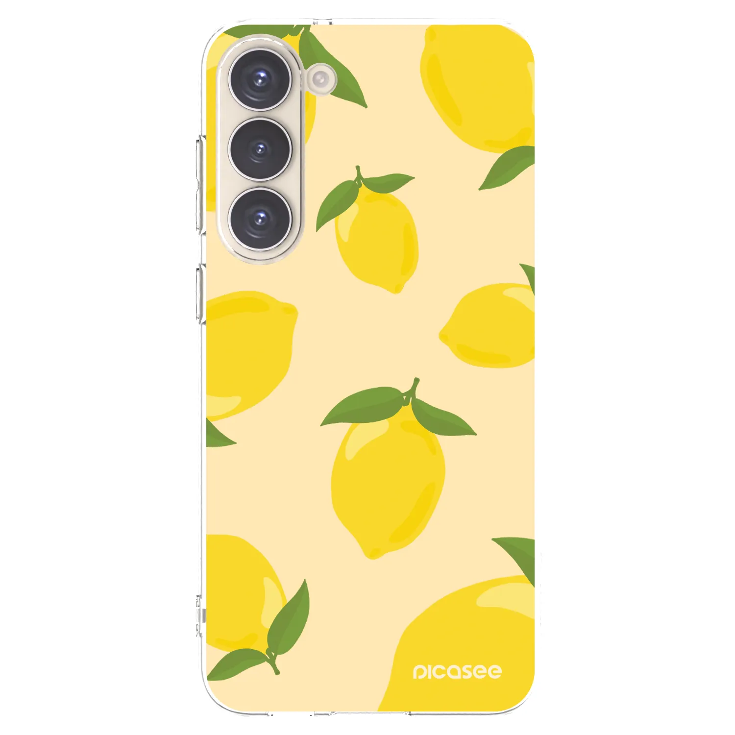Picasee husă transparentă din silicon pentru Samsung Galaxy S23+ 5G - Limoncella