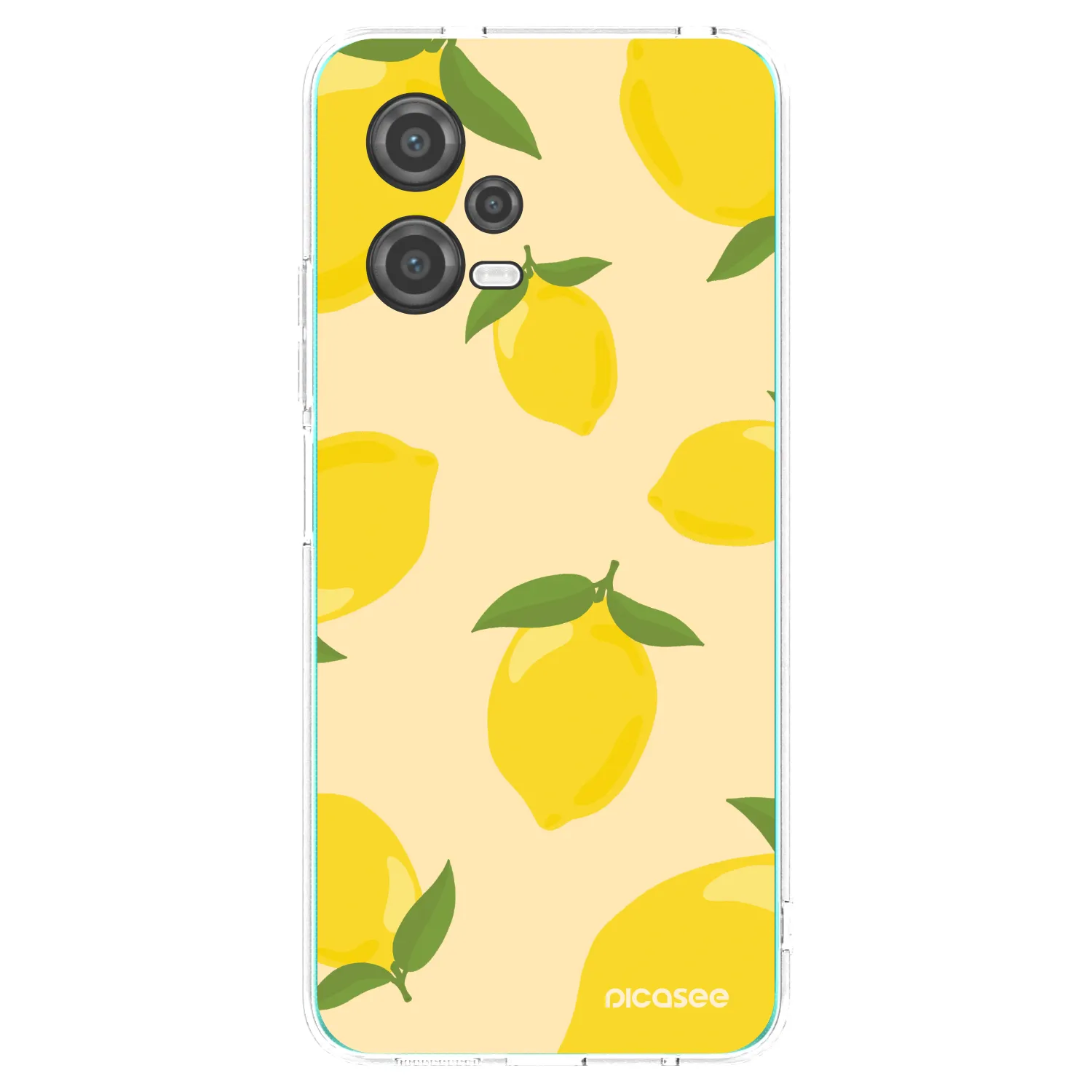 Picasee husă transparentă din silicon pentru Xiaomi Poco X5 - Limoncella
