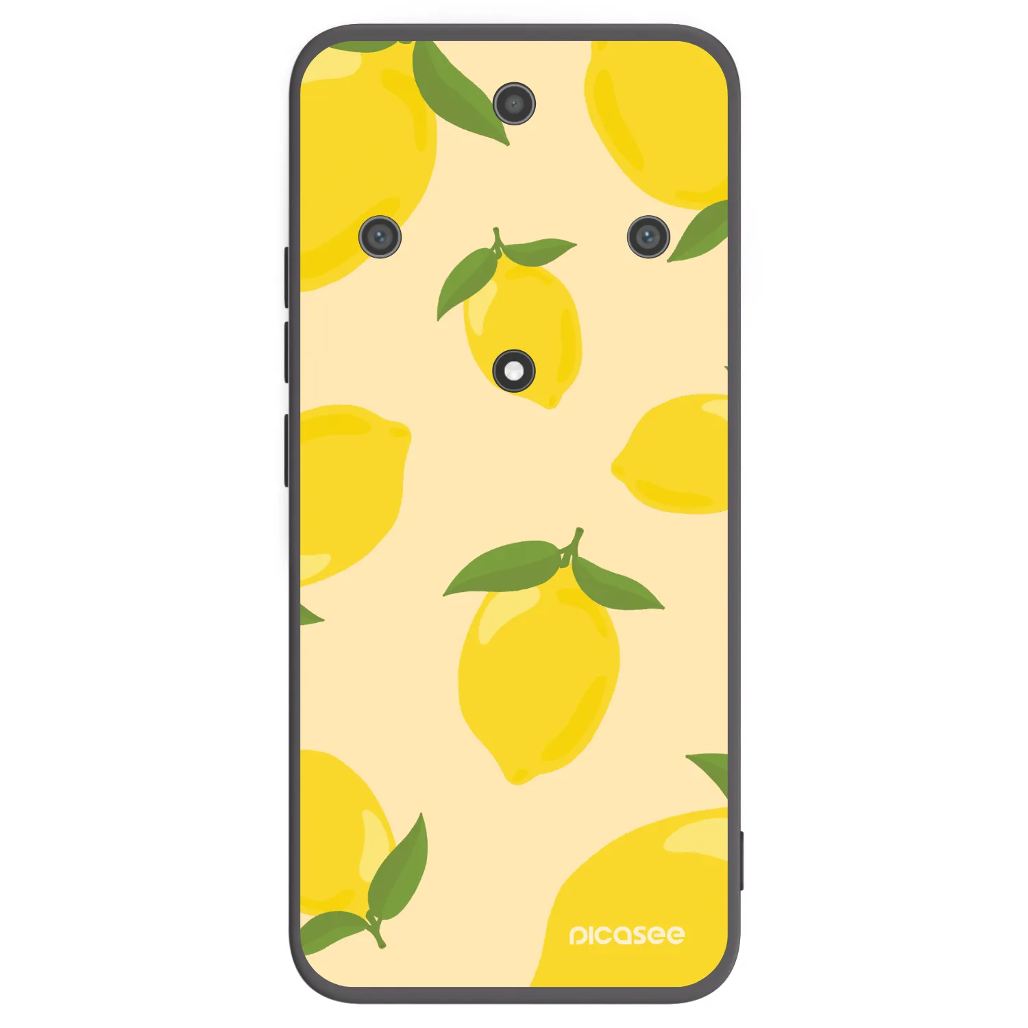 Picasee husă neagră din silicon pentru Honor Magic5 Lite 5G - Limoncella