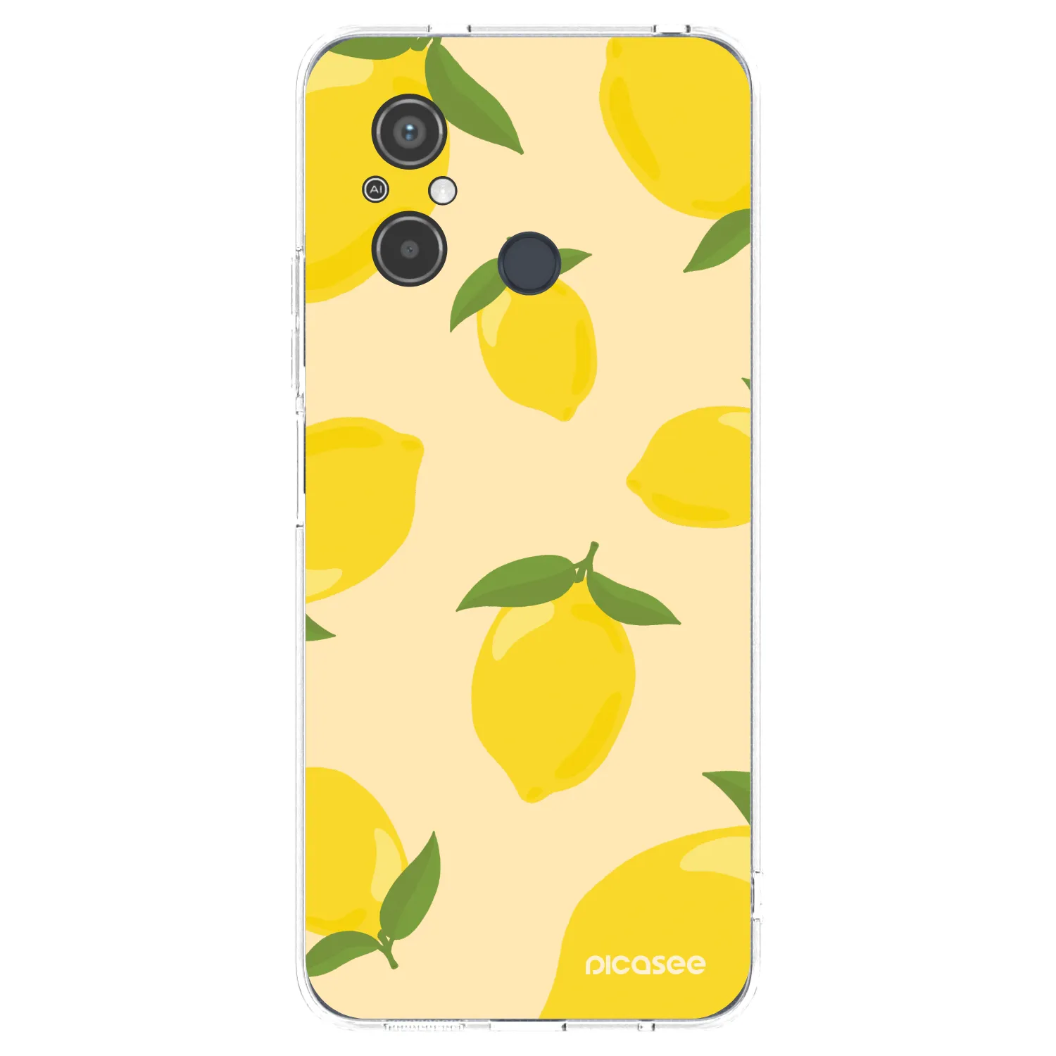 Picasee husă transparentă din silicon pentru Xiaomi Redmi 12C - Limoncella
