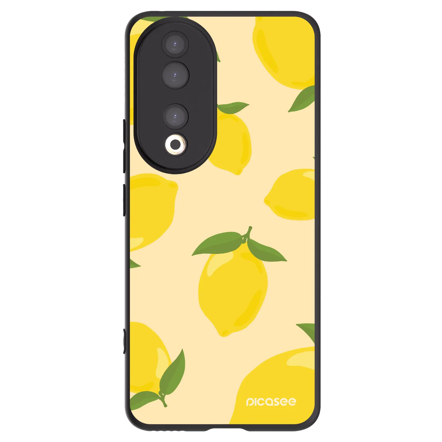 Picasee husă neagră din silicon pentru Honor 90 5G - Limoncella