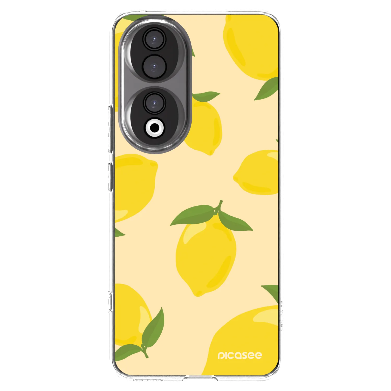 Picasee husă transparentă din silicon pentru Honor 90 5G - Limoncella