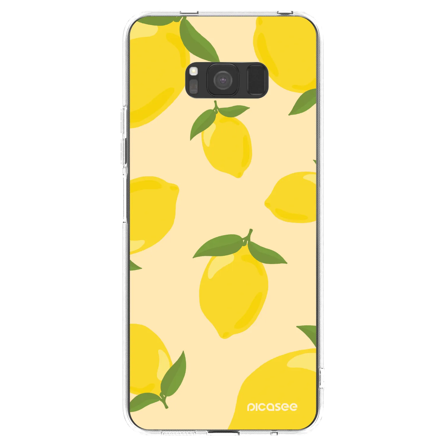 Picasee husă transparentă din silicon pentru Samsung Galaxy S8 G950F - Limoncella