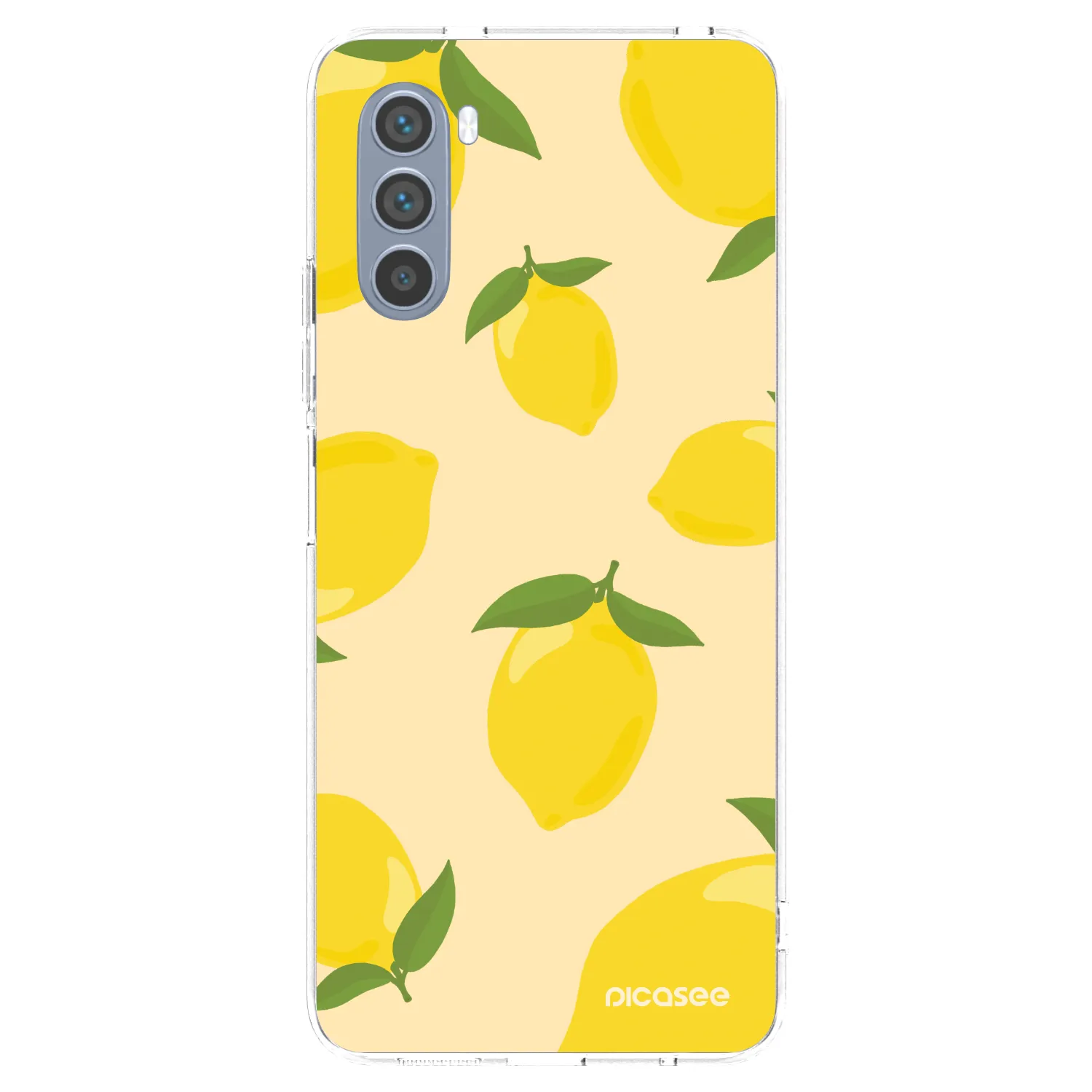 Picasee husă transparentă din silicon pentru Motorola Moto G62 - Limoncella