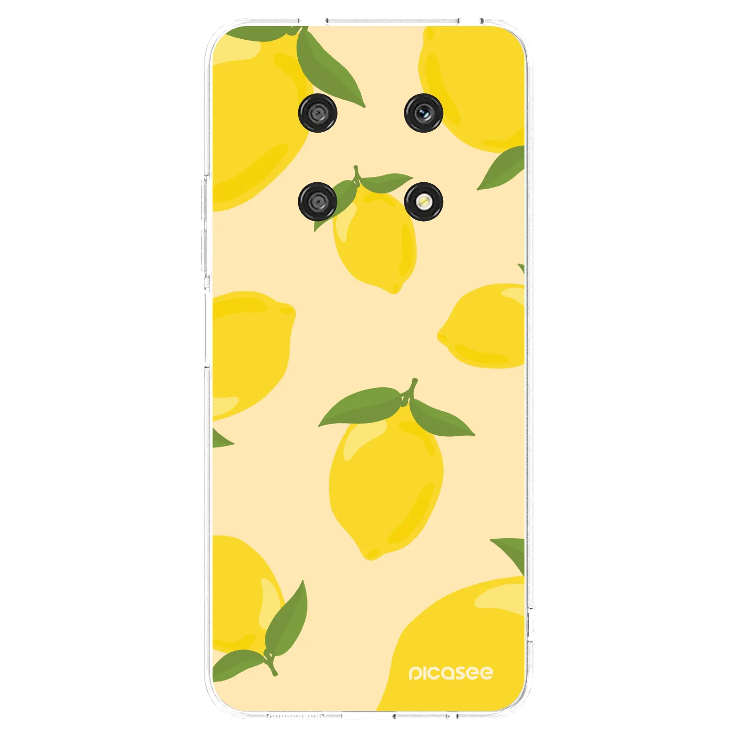 Picasee husă transparentă din silicon pentru Honor Magic4 Lite 5G - Limoncella