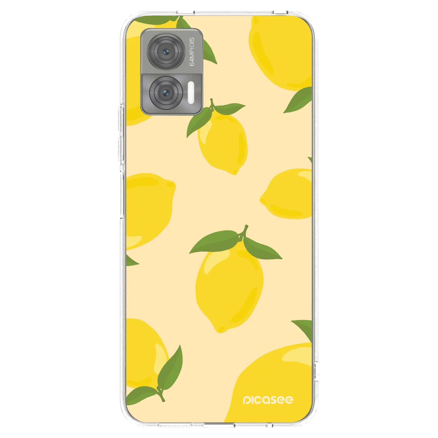 Picasee husă transparentă din silicon pentru Motorola Edge 30 Neo - Limoncella