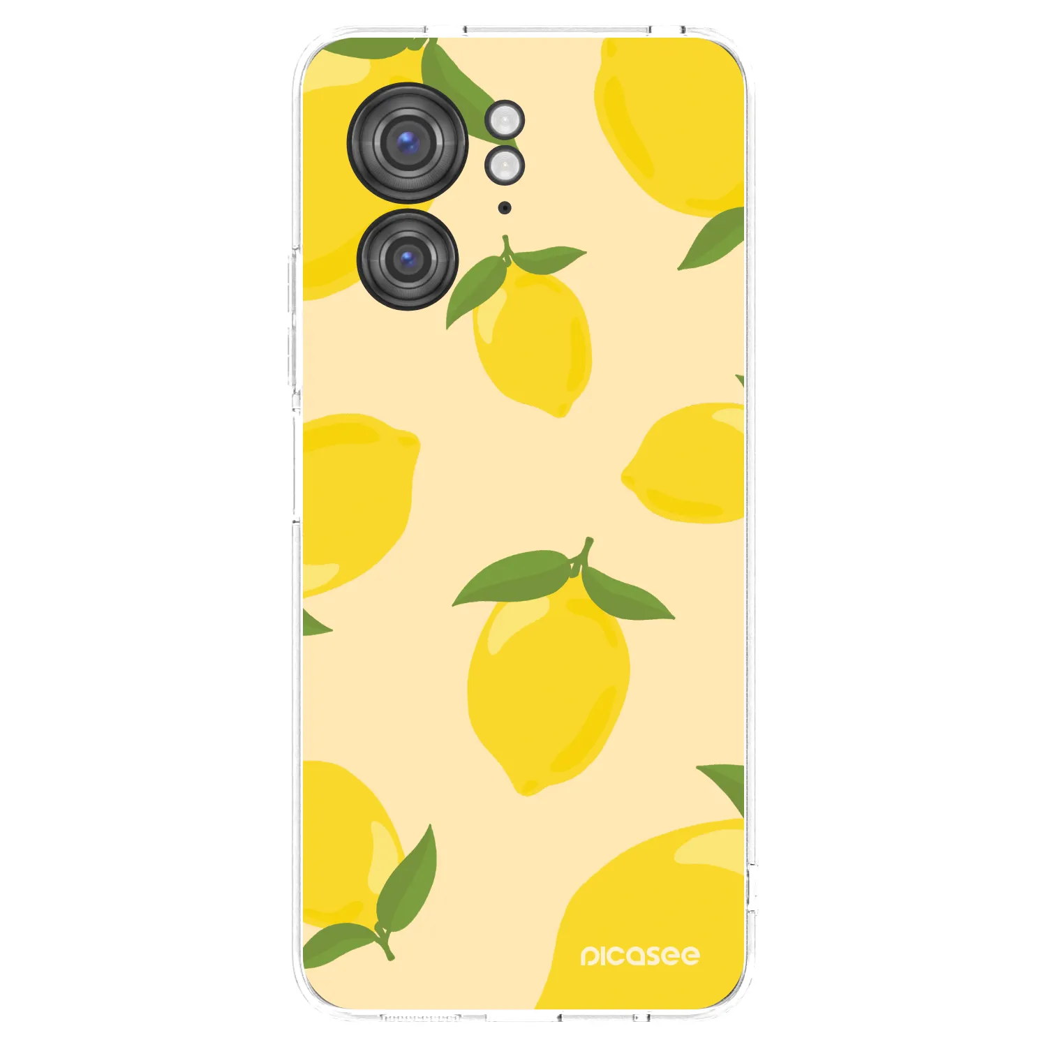 Picasee husă transparentă din silicon pentru Motorola Edge 40 - Limoncella