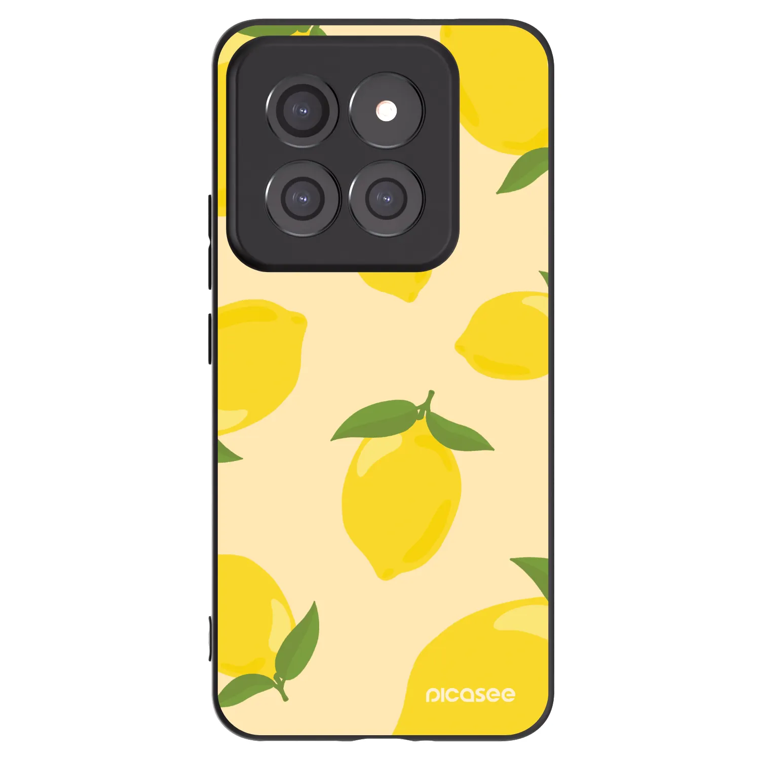 Picasee husă neagră din silicon pentru Xiaomi 14 Pro - Limoncella