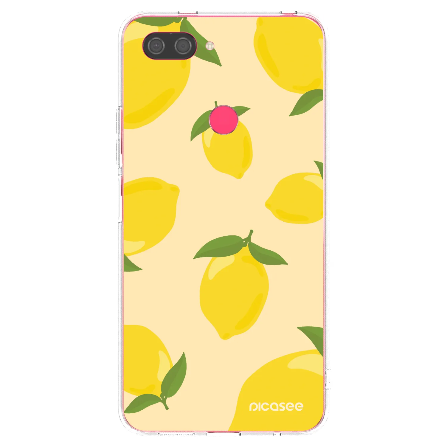 Picasee husă transparentă din silicon pentru Xiaomi Mi 8 Lite - Limoncella
