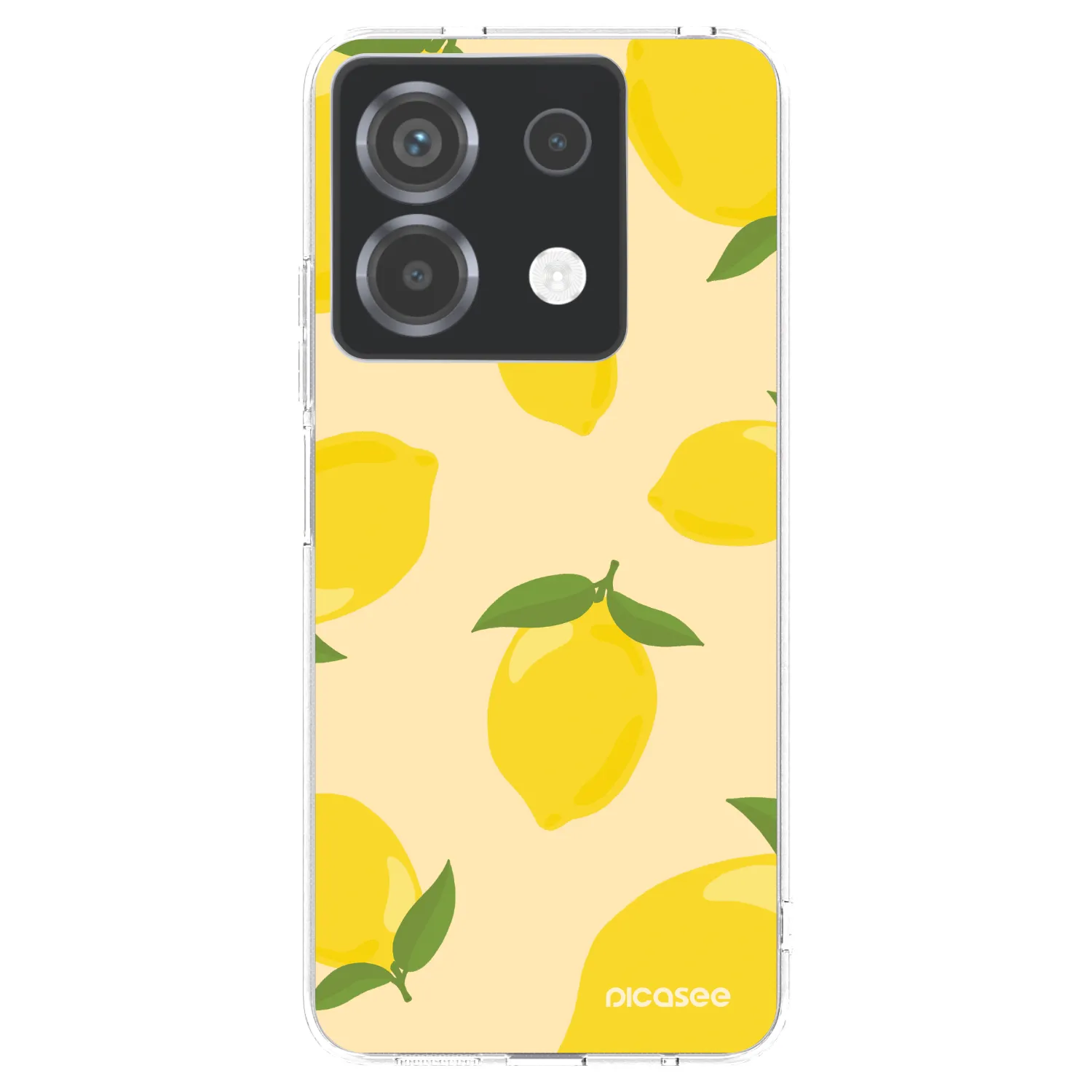 Picasee husă transparentă din silicon pentru Xiaomi Poco X6 - Limoncella