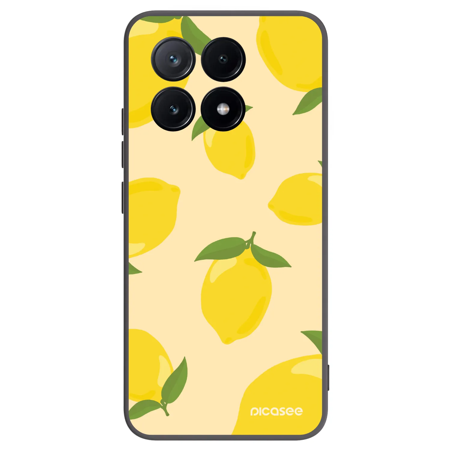 Picasee husă neagră din silicon pentru Xiaomi Poco X6 Pro - Limoncella