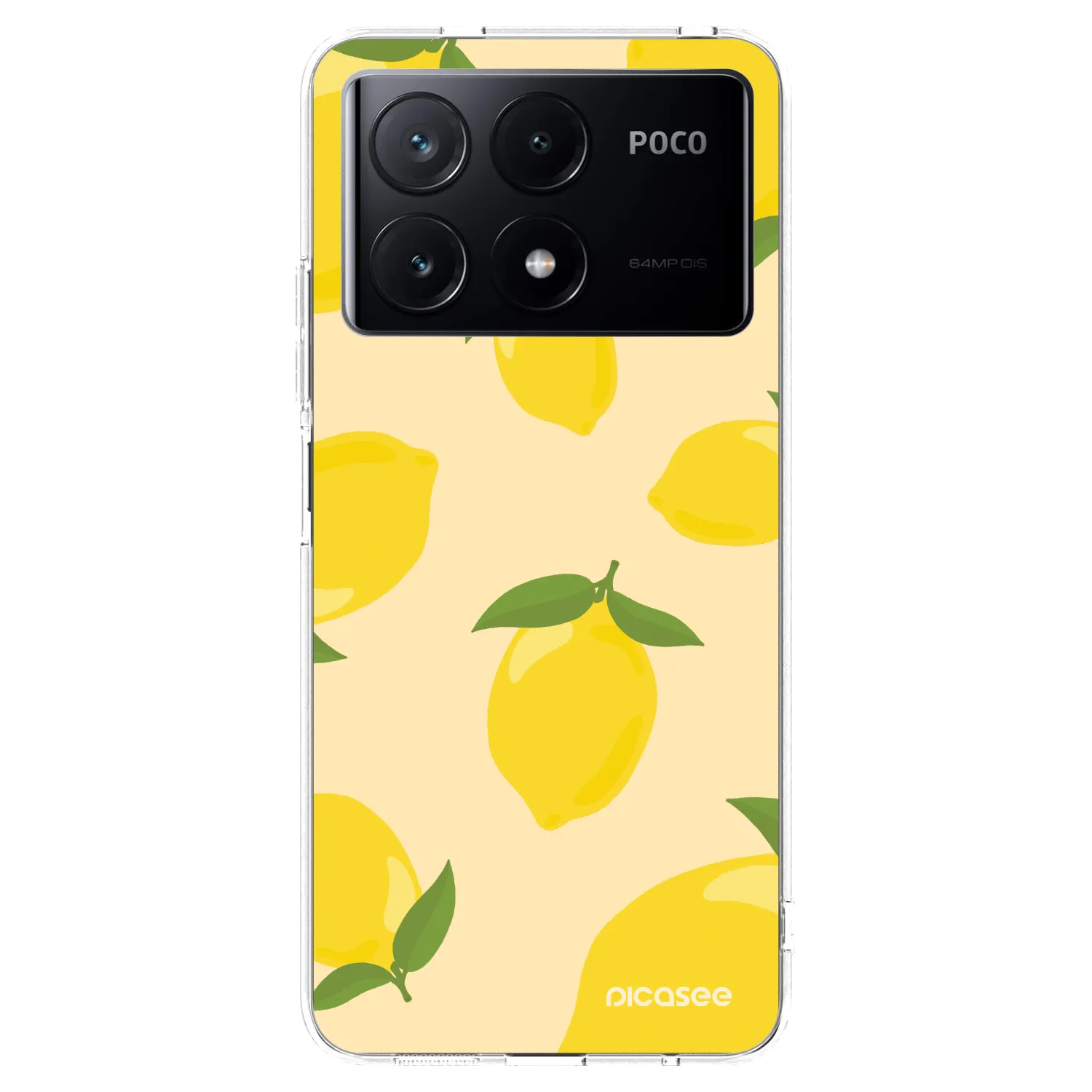 Picasee husă transparentă din silicon pentru Xiaomi Poco X6 Pro - Limoncella