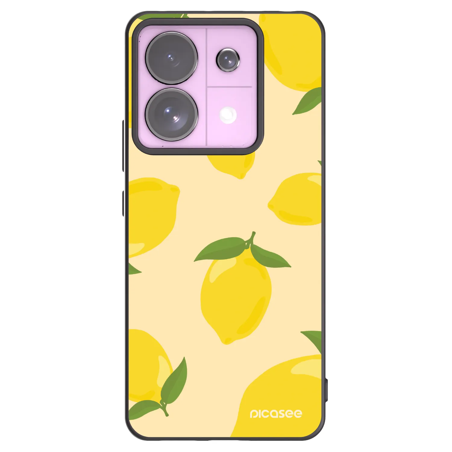 Picasee husă neagră din silicon pentru Xiaomi Redmi Note 13 Pro 5G - Limoncella