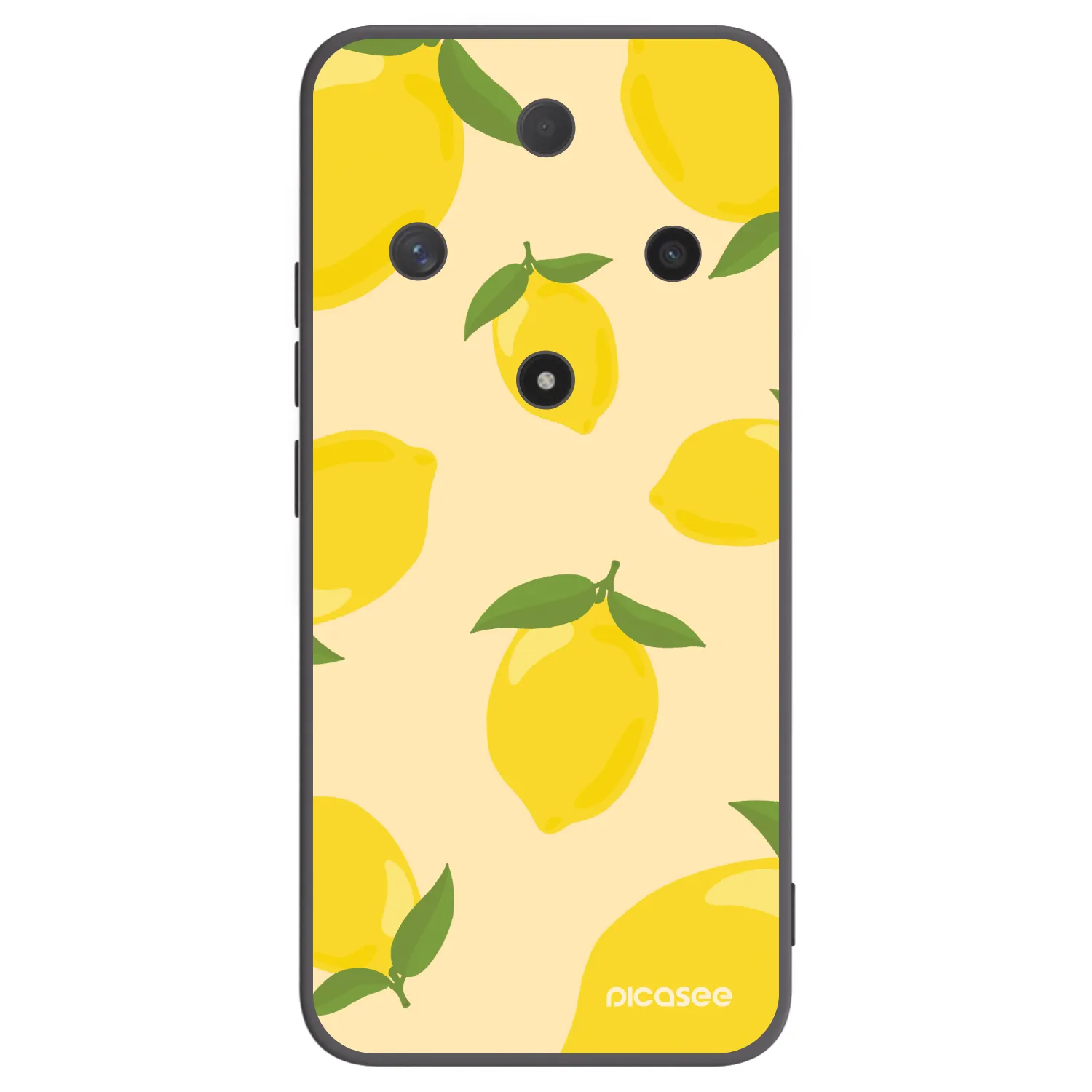 Picasee husă neagră din silicon pentru Honor Magic6 Lite 5G - Limoncella