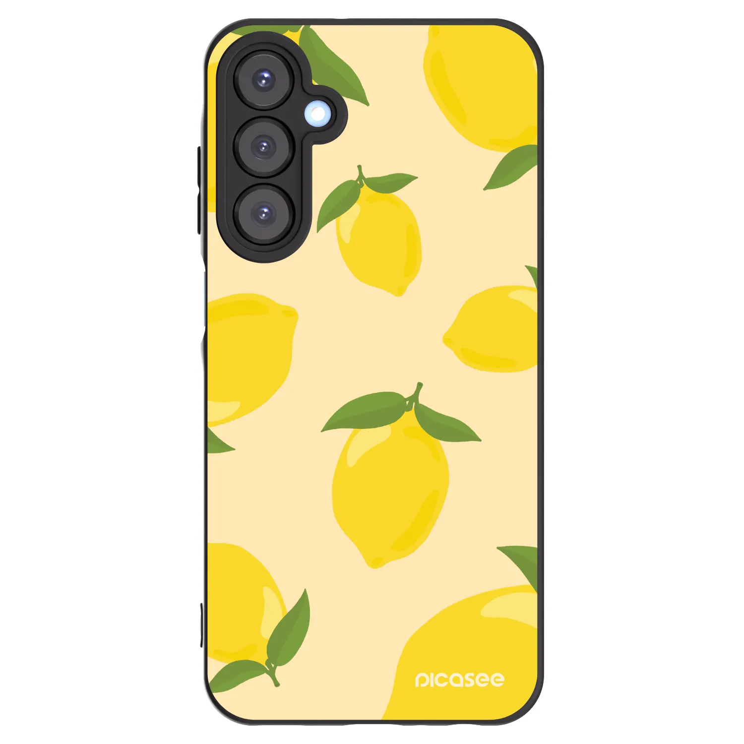 Picasee husă neagră din silicon pentru Samsung Galaxy A25 A256B 5G - Limoncella