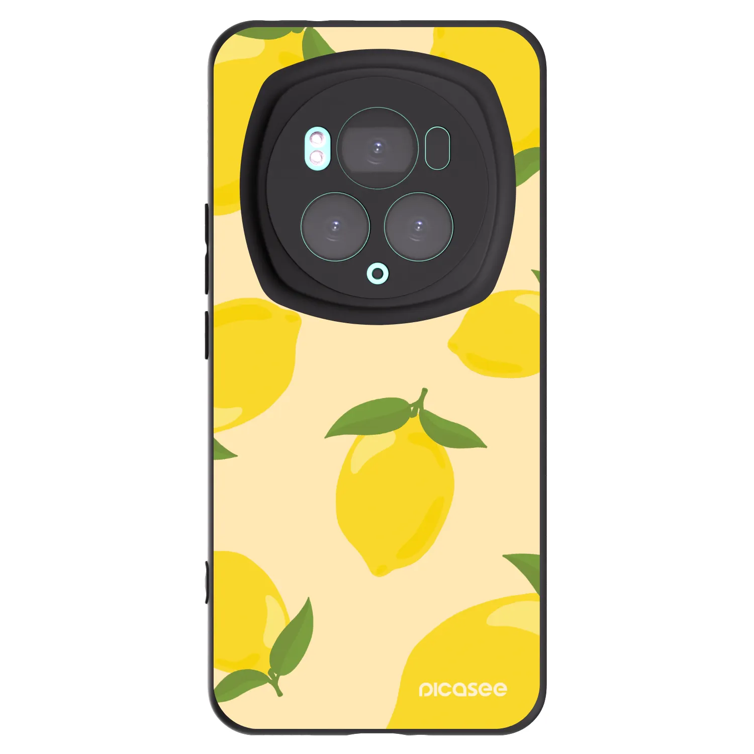 Picasee husă neagră din silicon pentru Honor Magic6 Pro - Limoncella