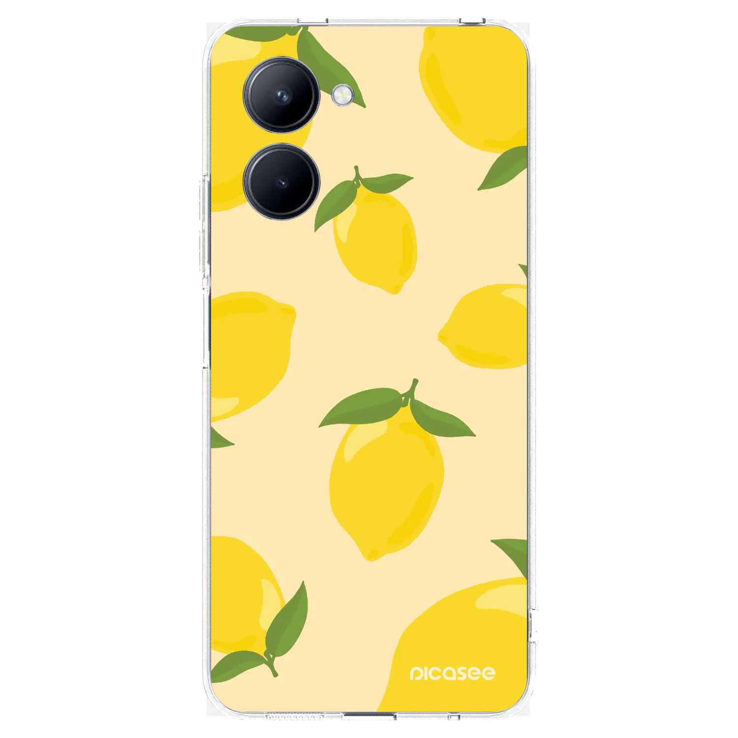 Picasee husă transparentă din silicon pentru Realme C33 (2023) - Limoncella