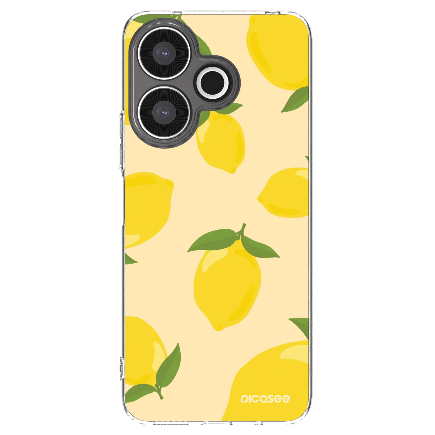 Picasee husă transparentă din silicon pentru Xiaomi Redmi 13 4G - Limoncella