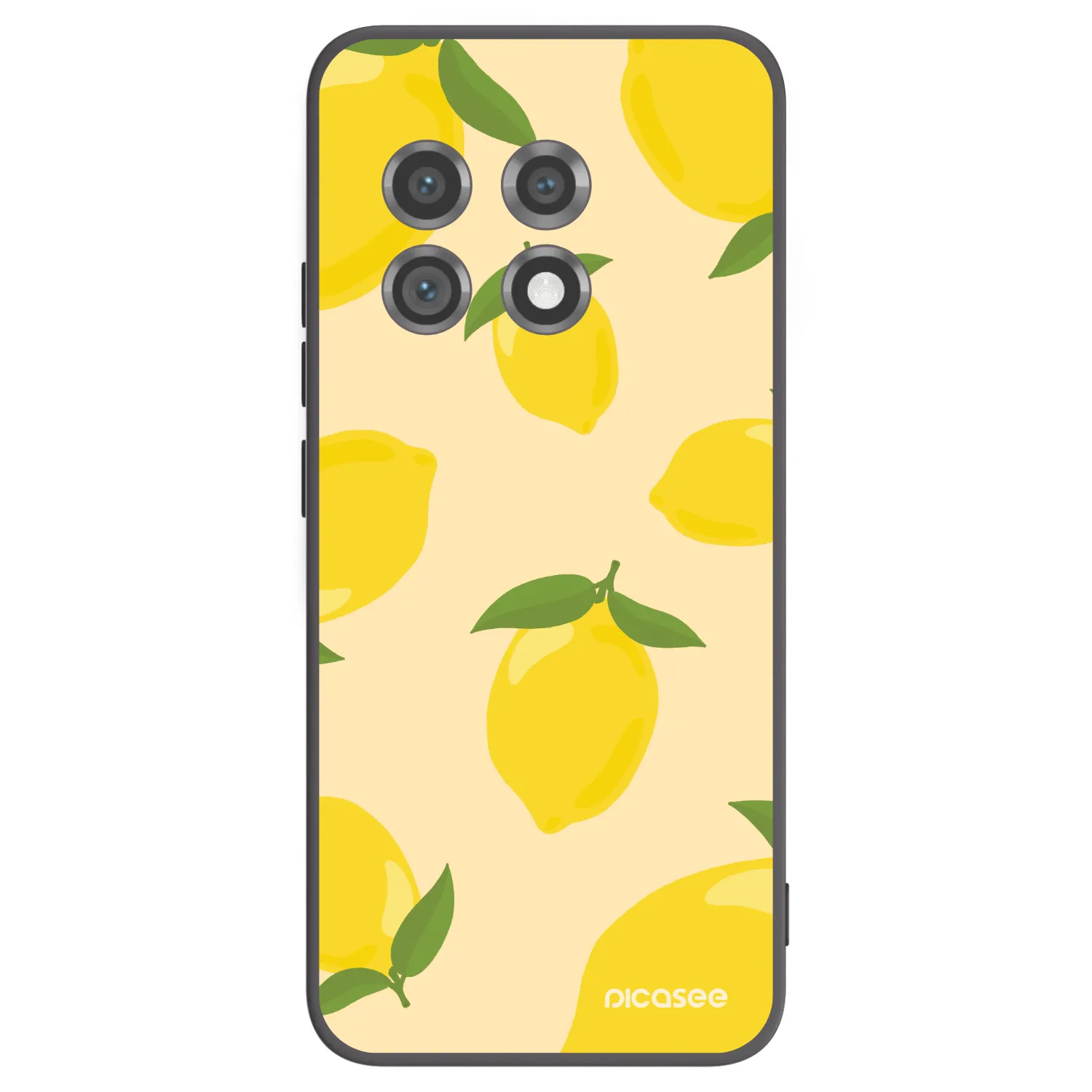Picasee husă neagră din silicon pentru OnePlus 11 5G - Limoncella