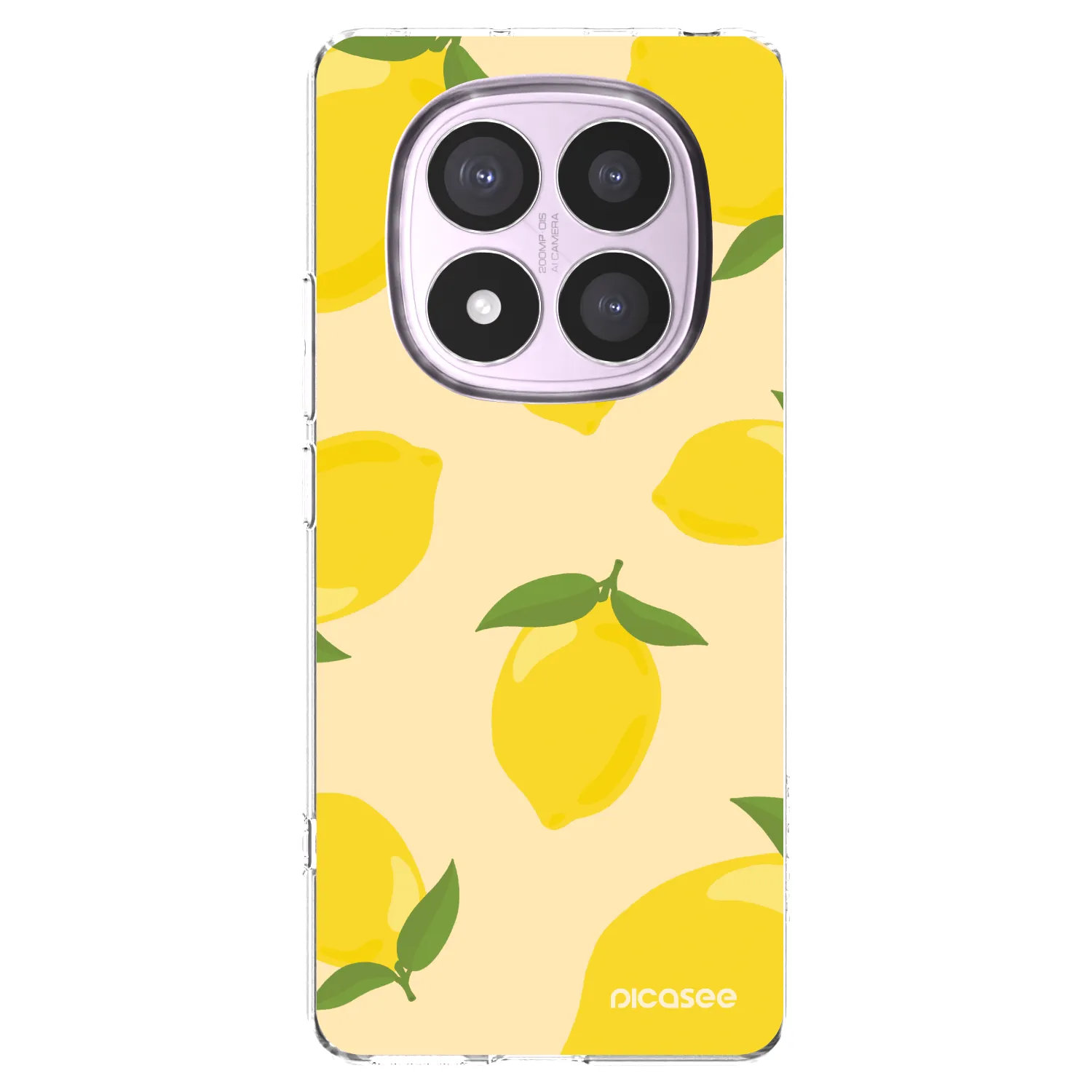 Picasee husă transparentă din silicon pentru Xiaomi Redmi Note 14 Pro 5G - Limoncella