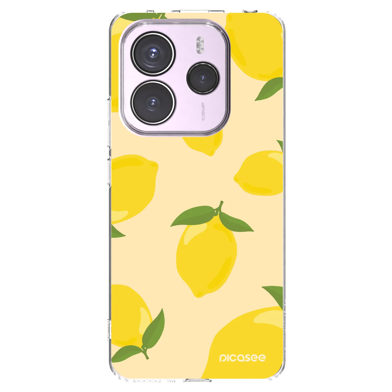 Picasee husă transparentă din silicon pentru Xiaomi Redmi Note 14 5G - Limoncella