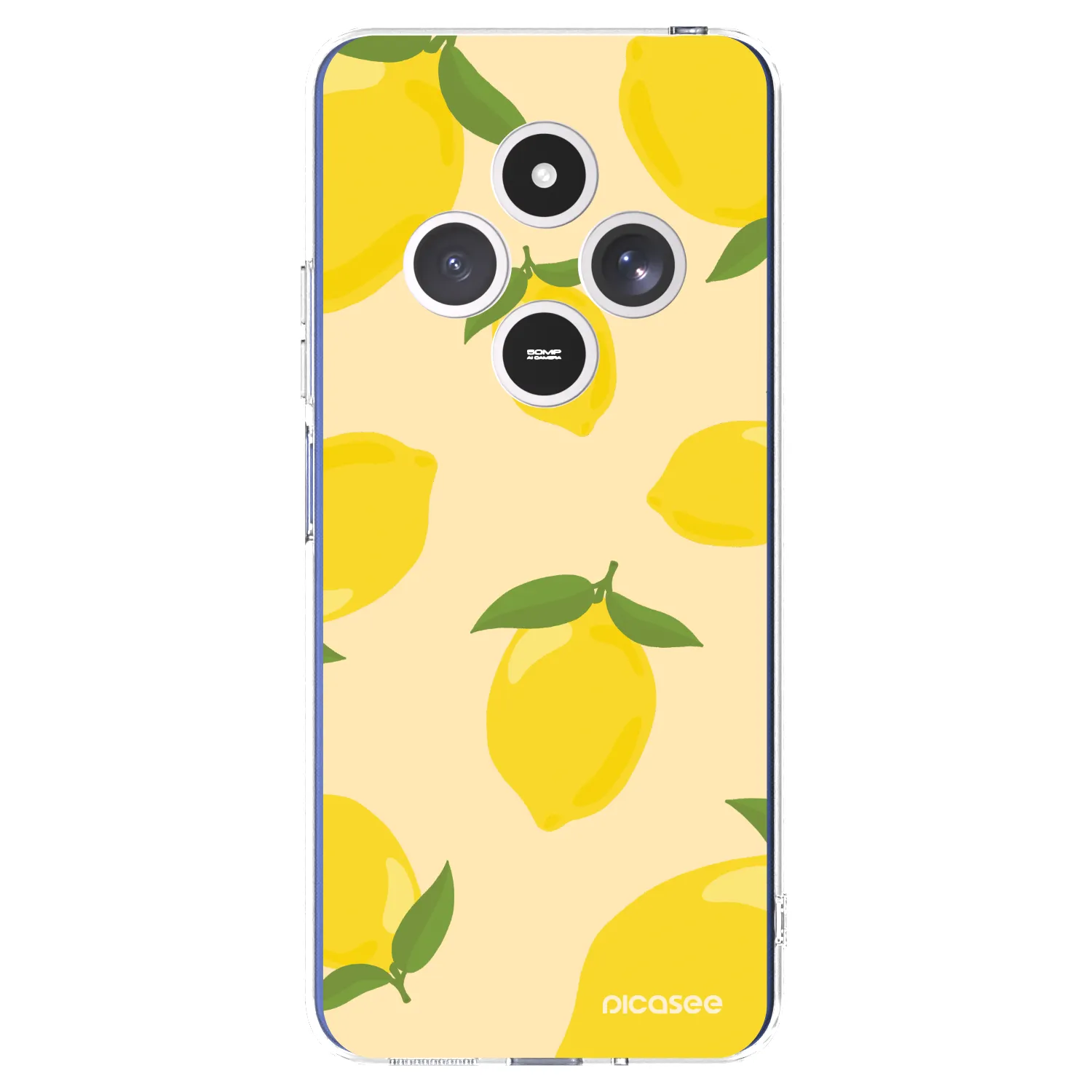 Picasee husă transparentă din silicon pentru Xiaomi Redmi 14C - Limoncella