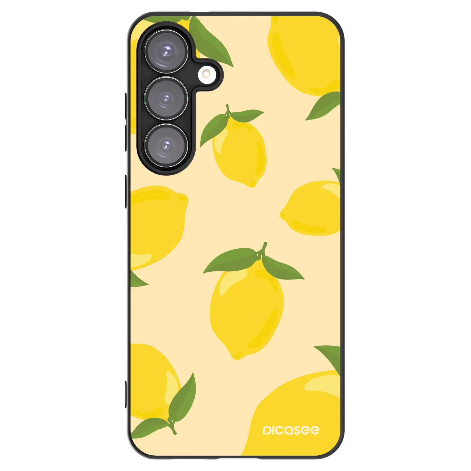 Picasee husă neagră din silicon pentru Samsung Galaxy S25+ 5G - Limoncella