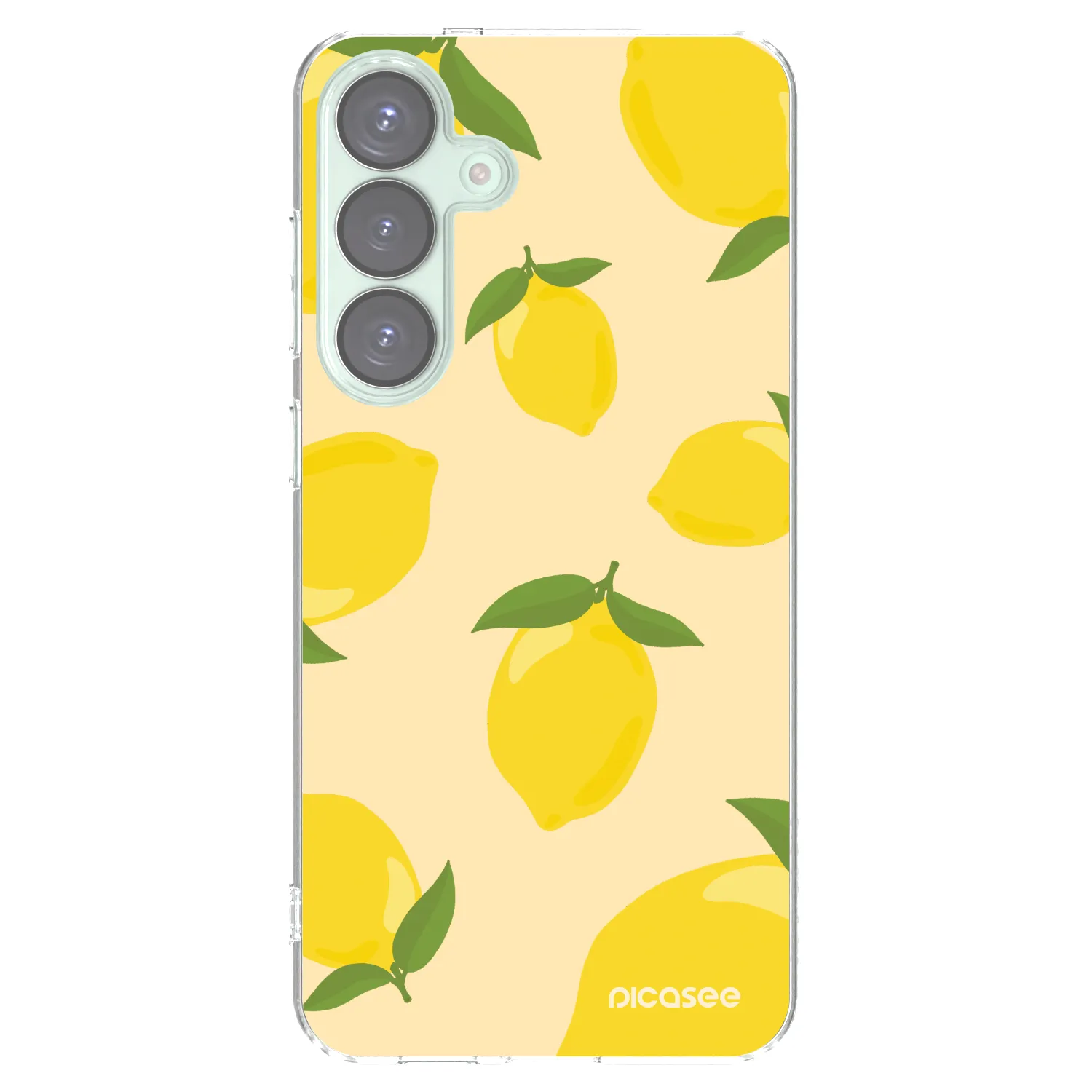 Picasee husă transparentă din silicon pentru Samsung Galaxy S25+ 5G - Limoncella